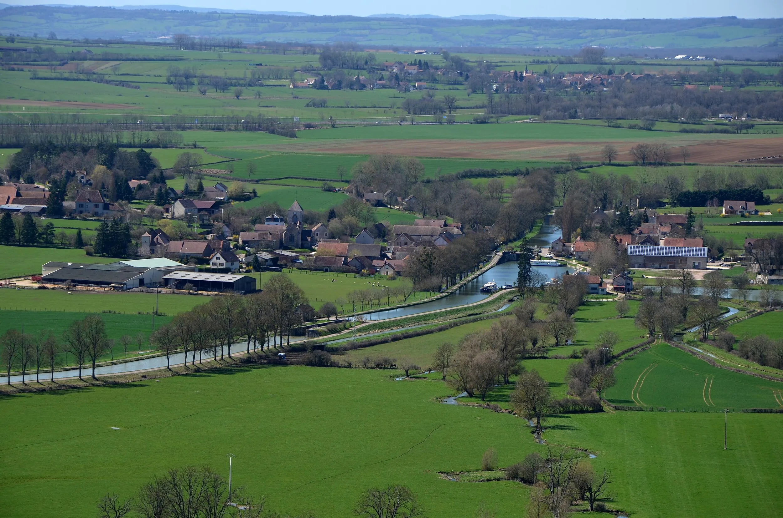 Vue de Pouilly-en-Auxois