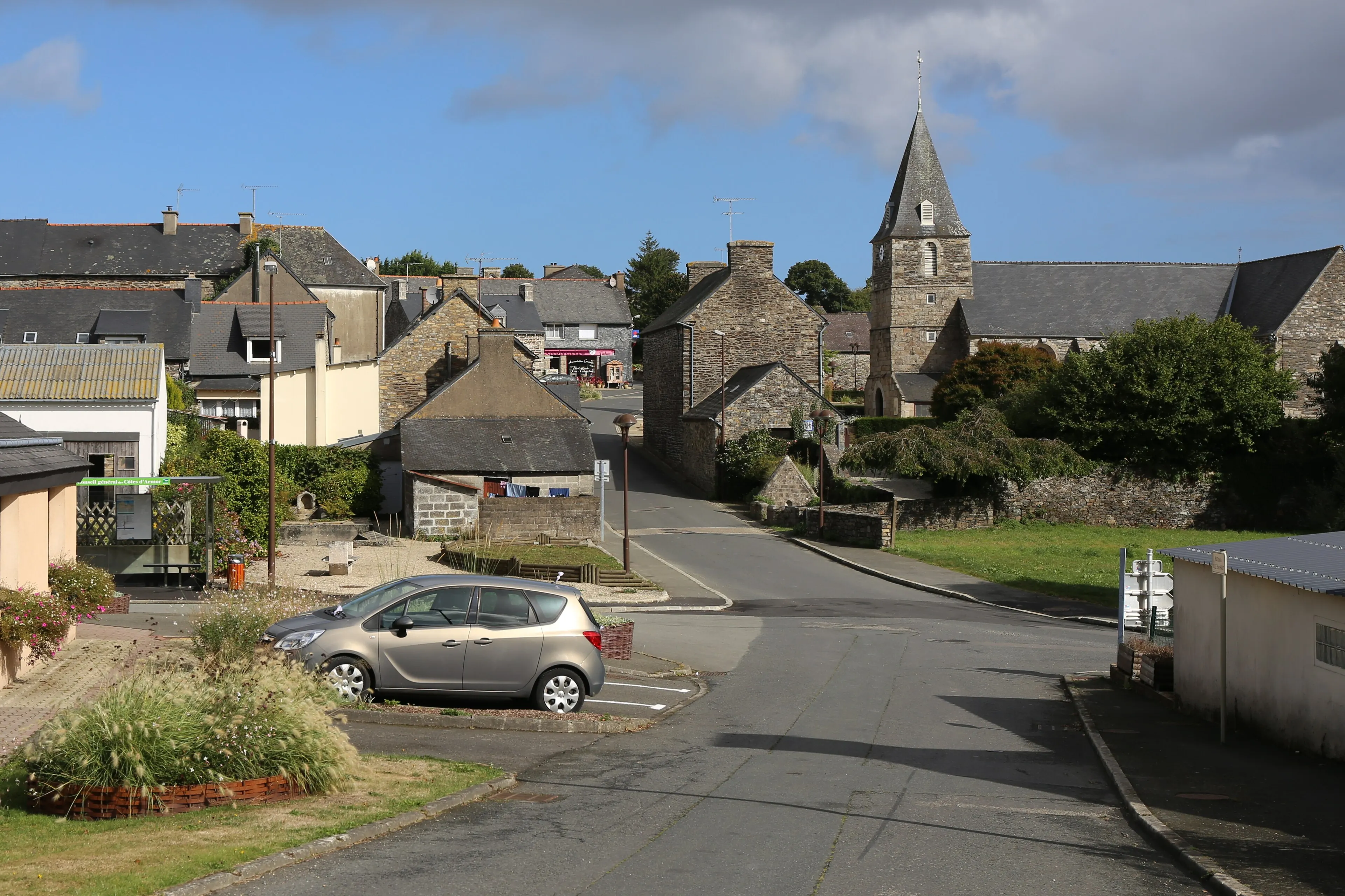 Vue de Lanfains
