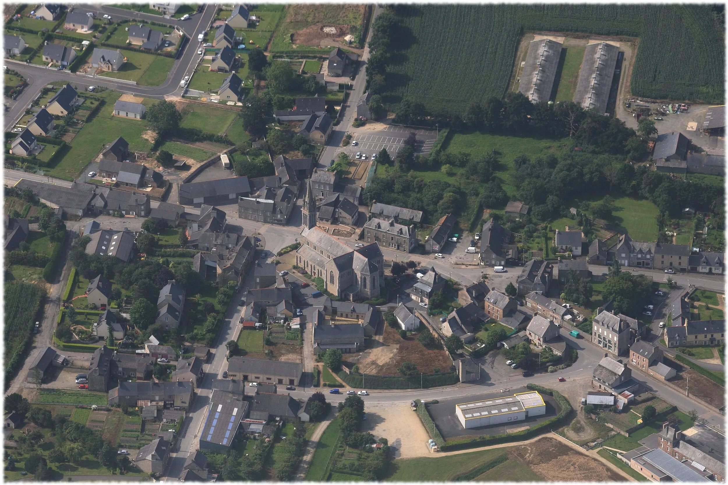 Vue de Plouasne