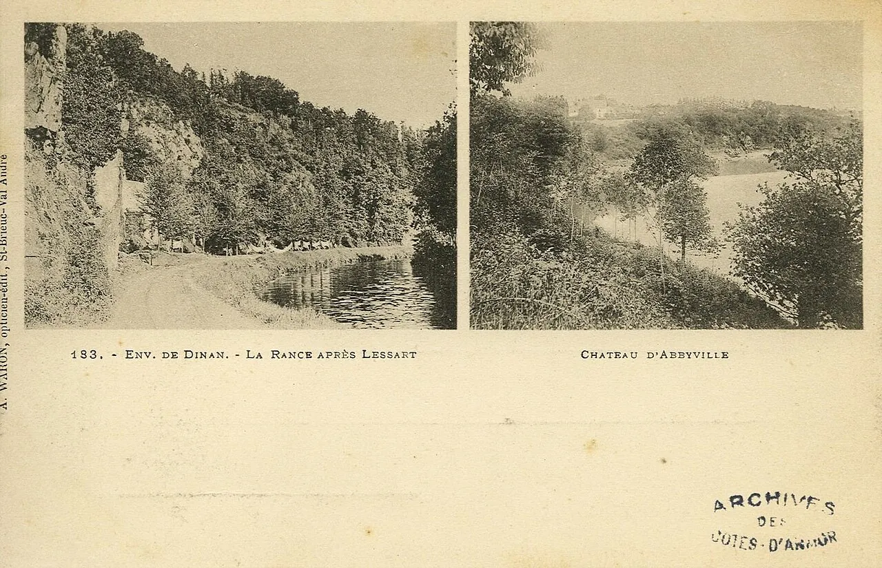 Vue de Saint-Samson-sur-Rance