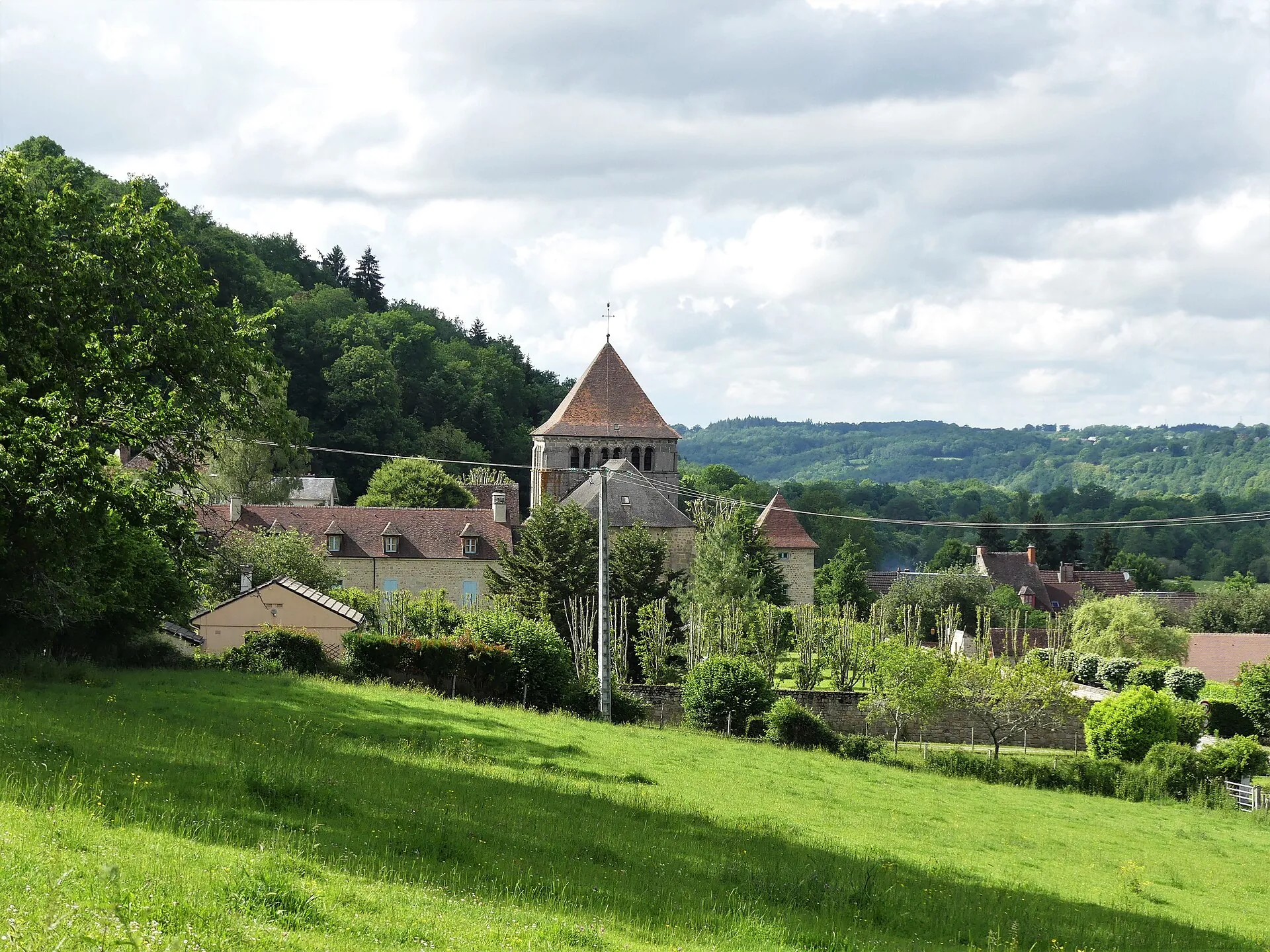 Vue de Ahun