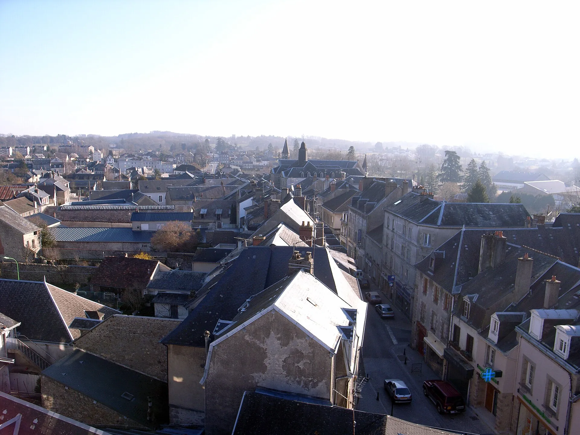 Vue de La Souterraine