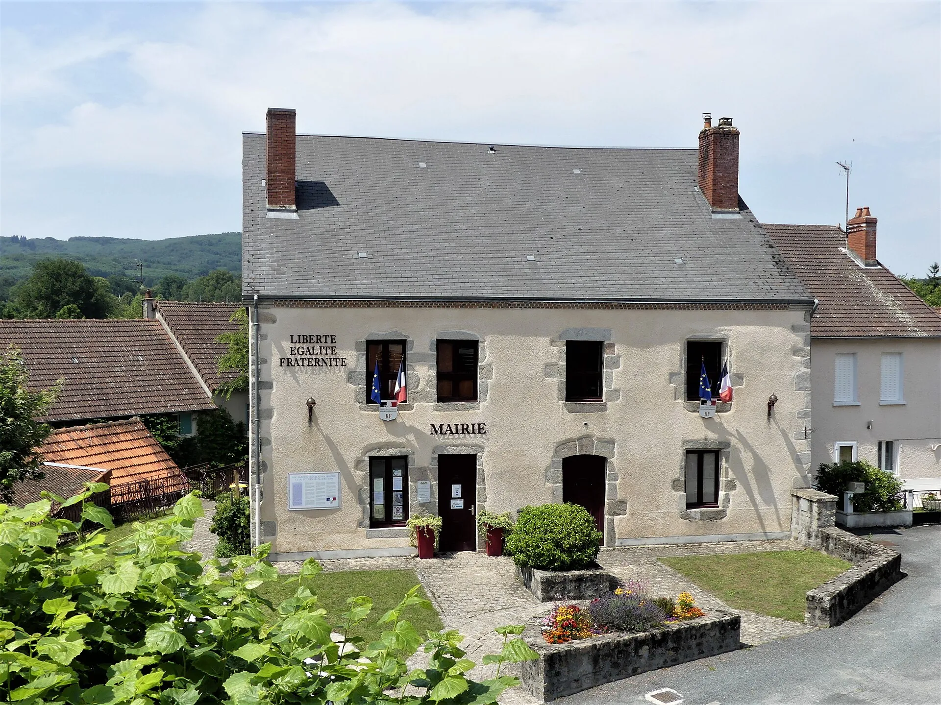 Vue de Saint-Sulpice-le-Guérétois