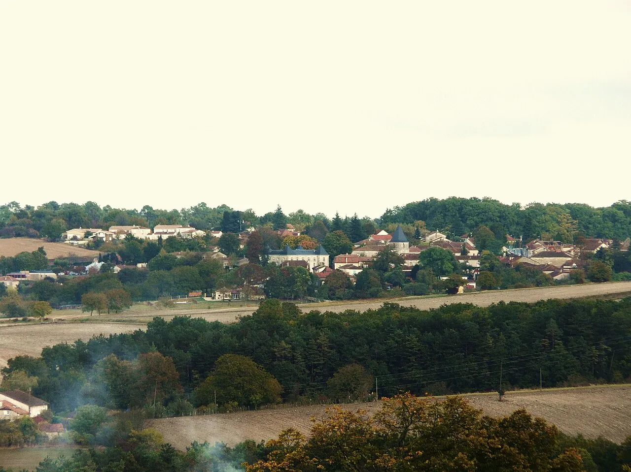 Vue de Mensignac