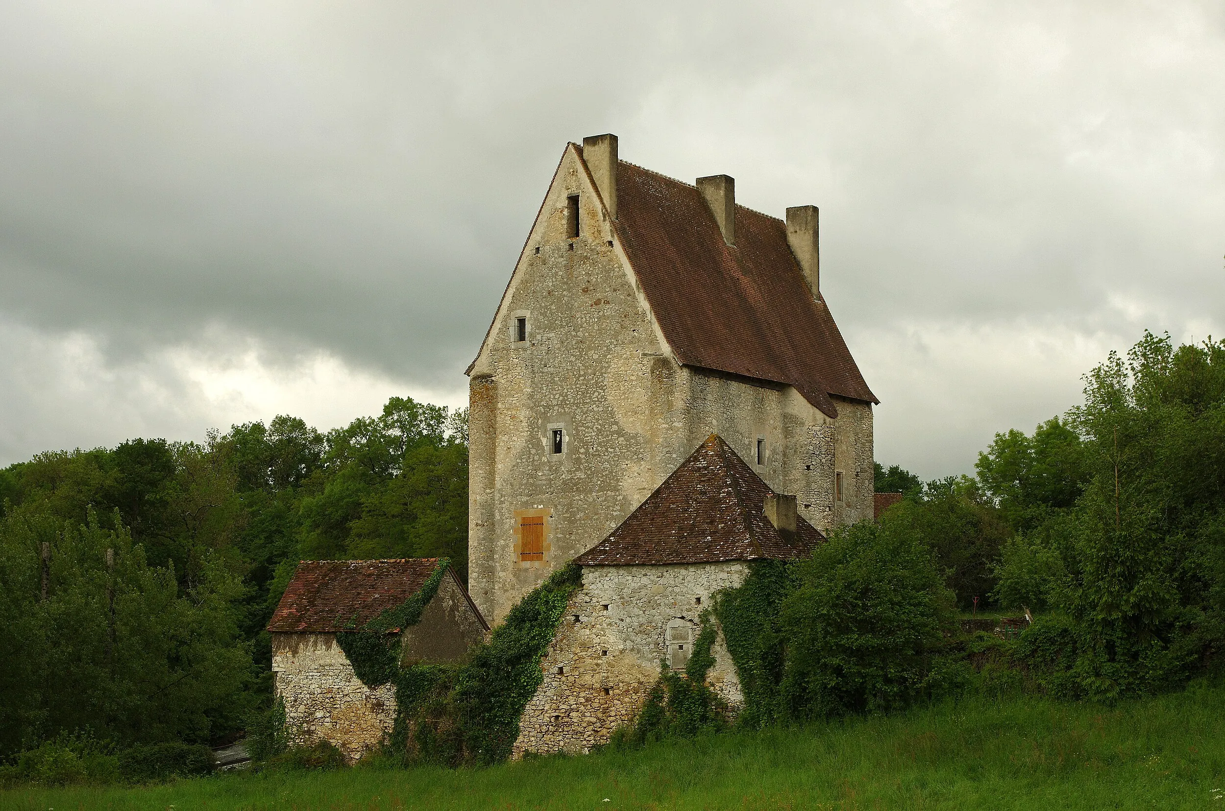 Vue de La Roche-Chalais
