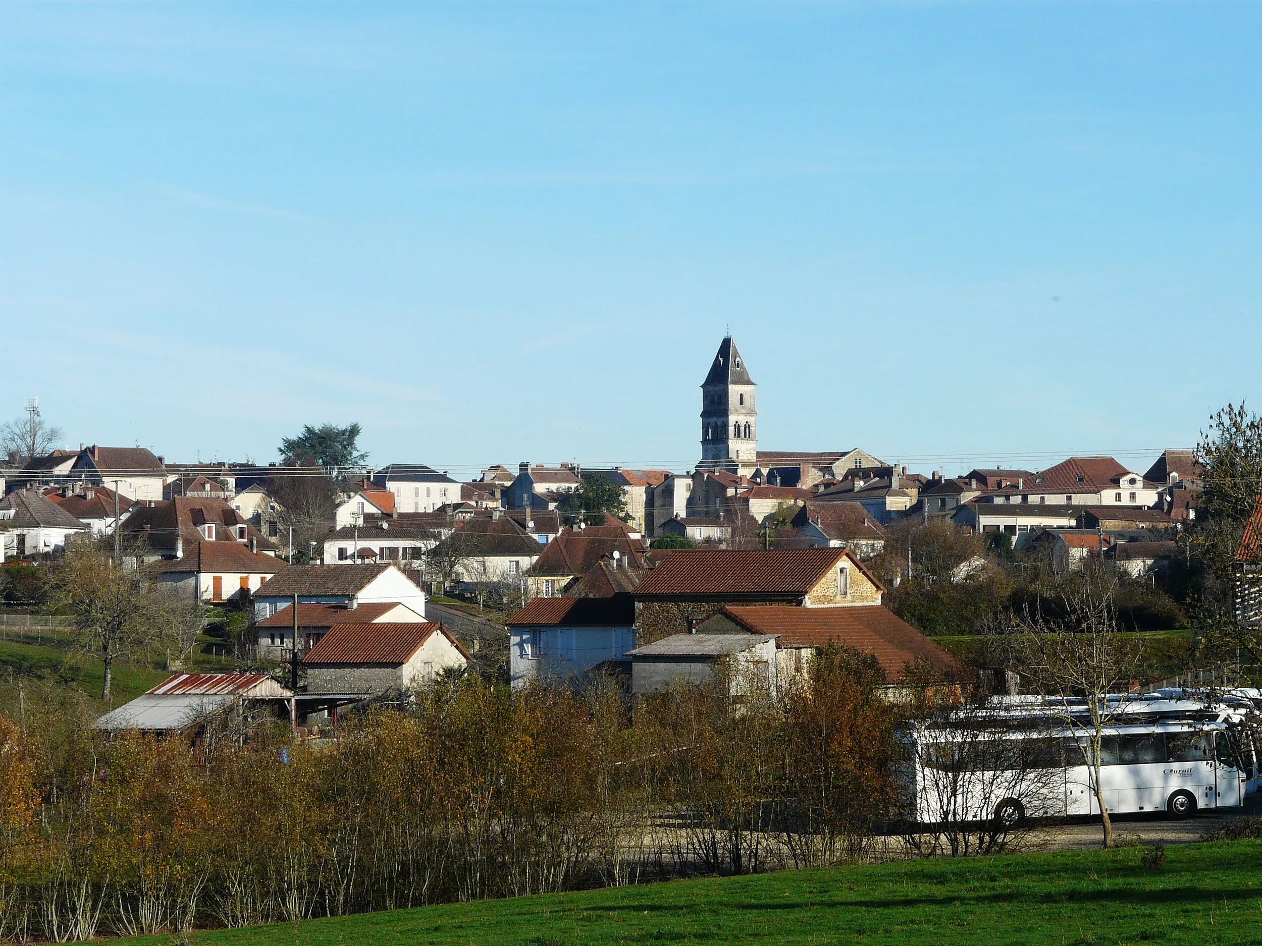 Vue de Thiviers