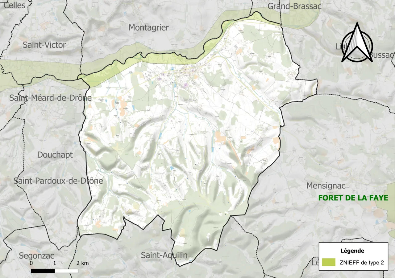 Vue de Tocane-Saint-Apre
