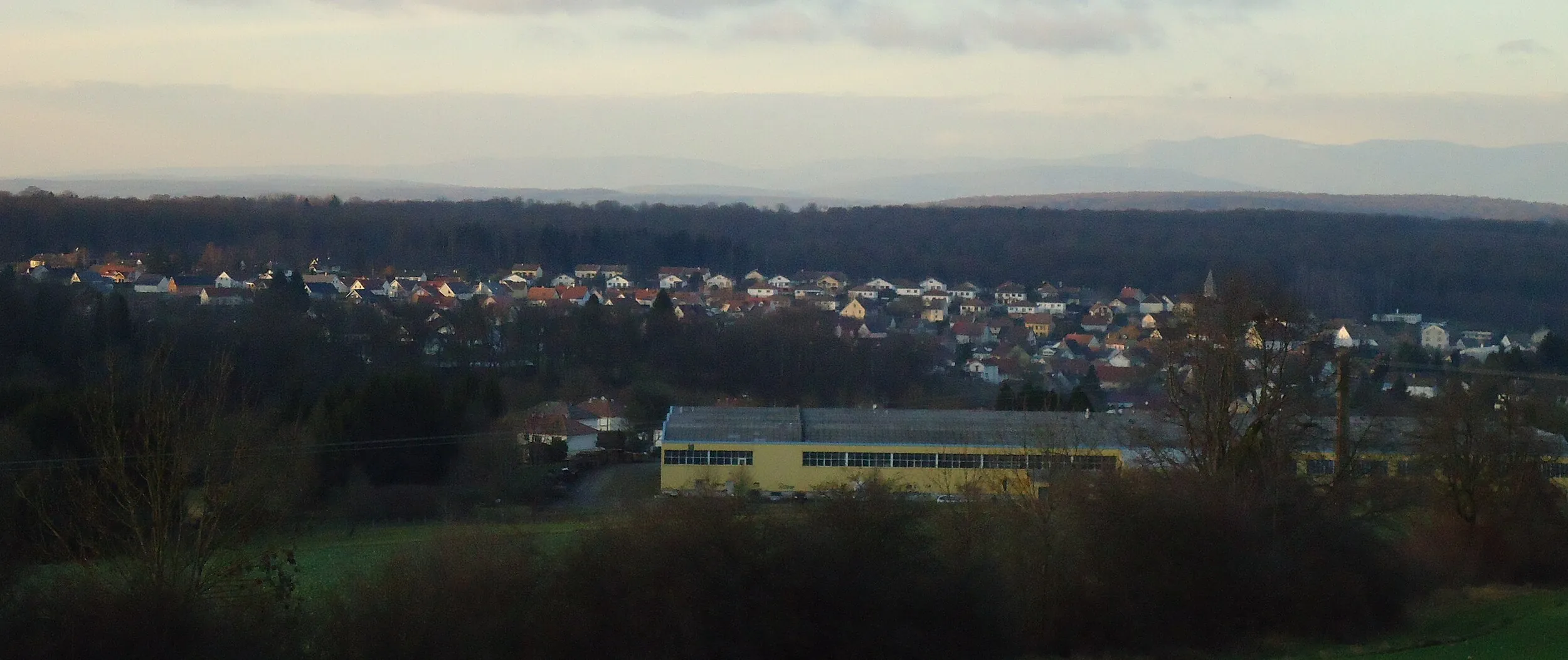 Vue de Dampierre-les-Bois