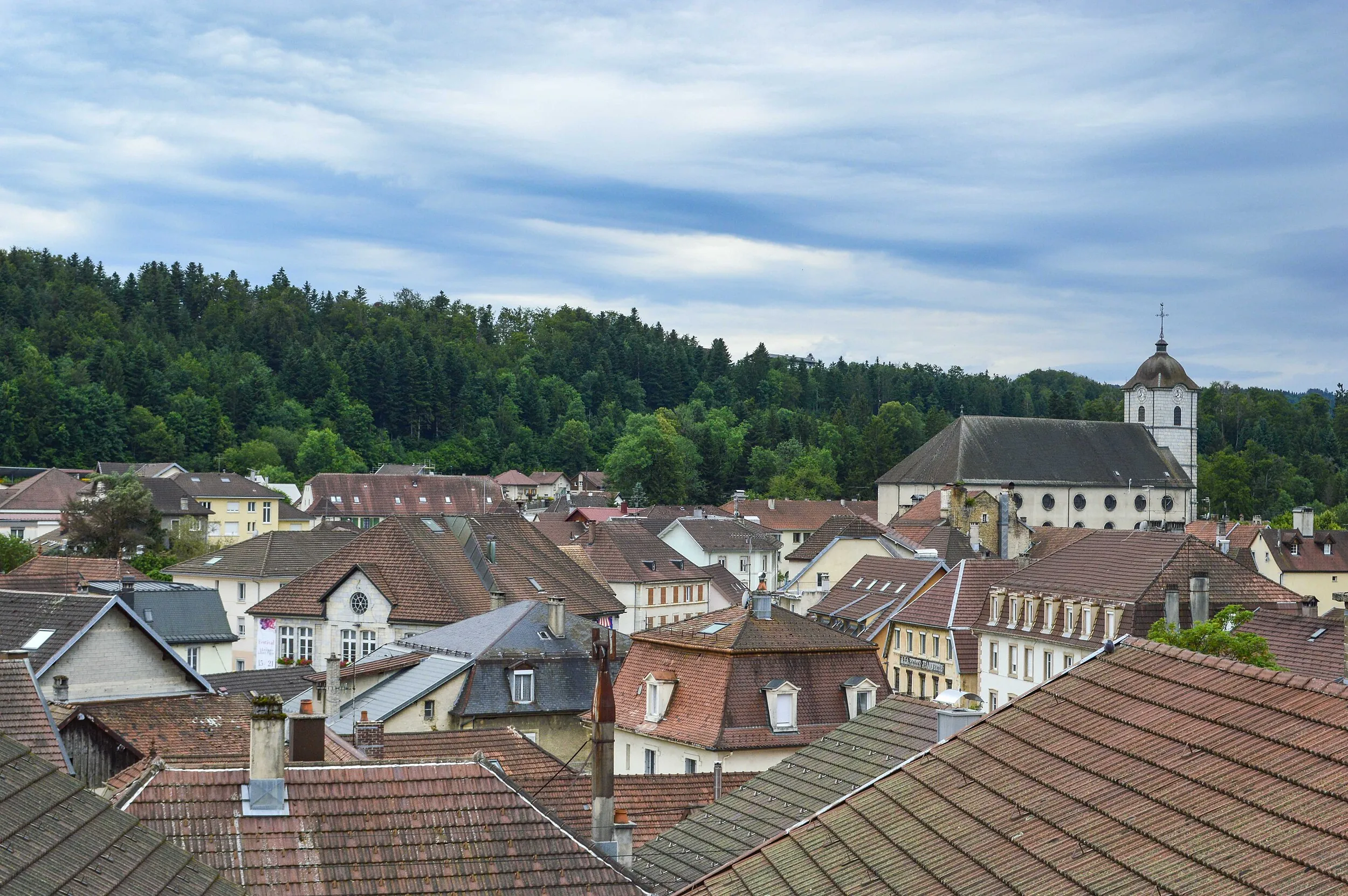 Vue de Maîche
