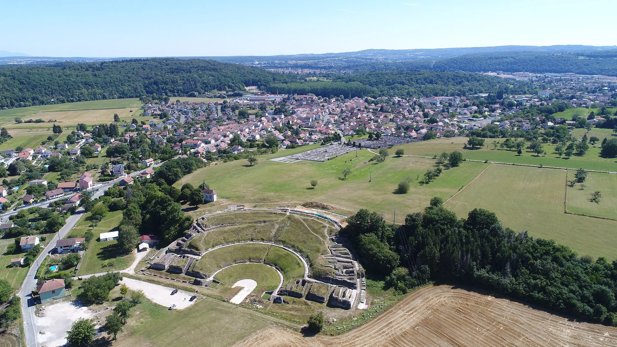 Vue de Mandeure
