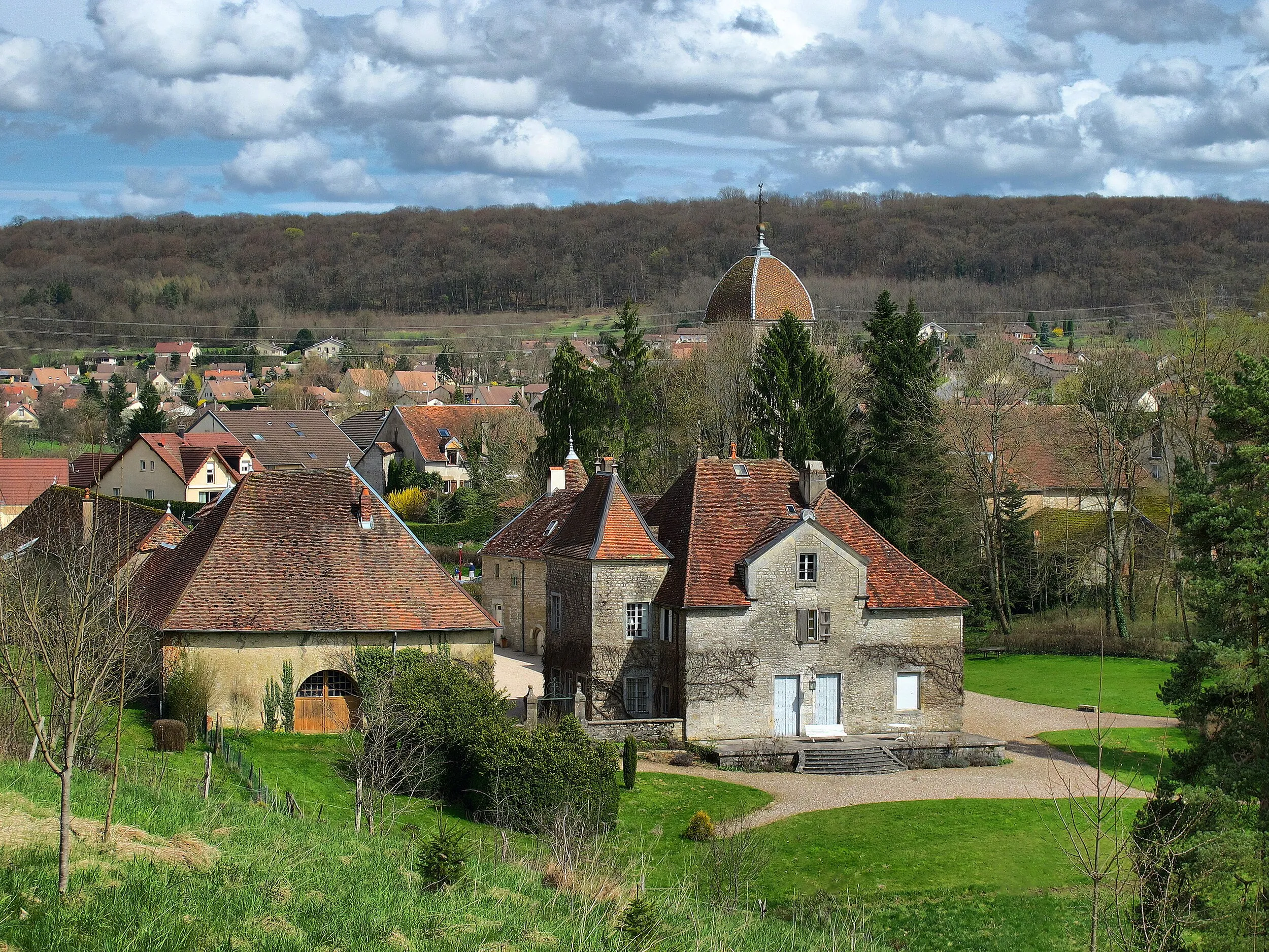 Vue de Miserey-Salines