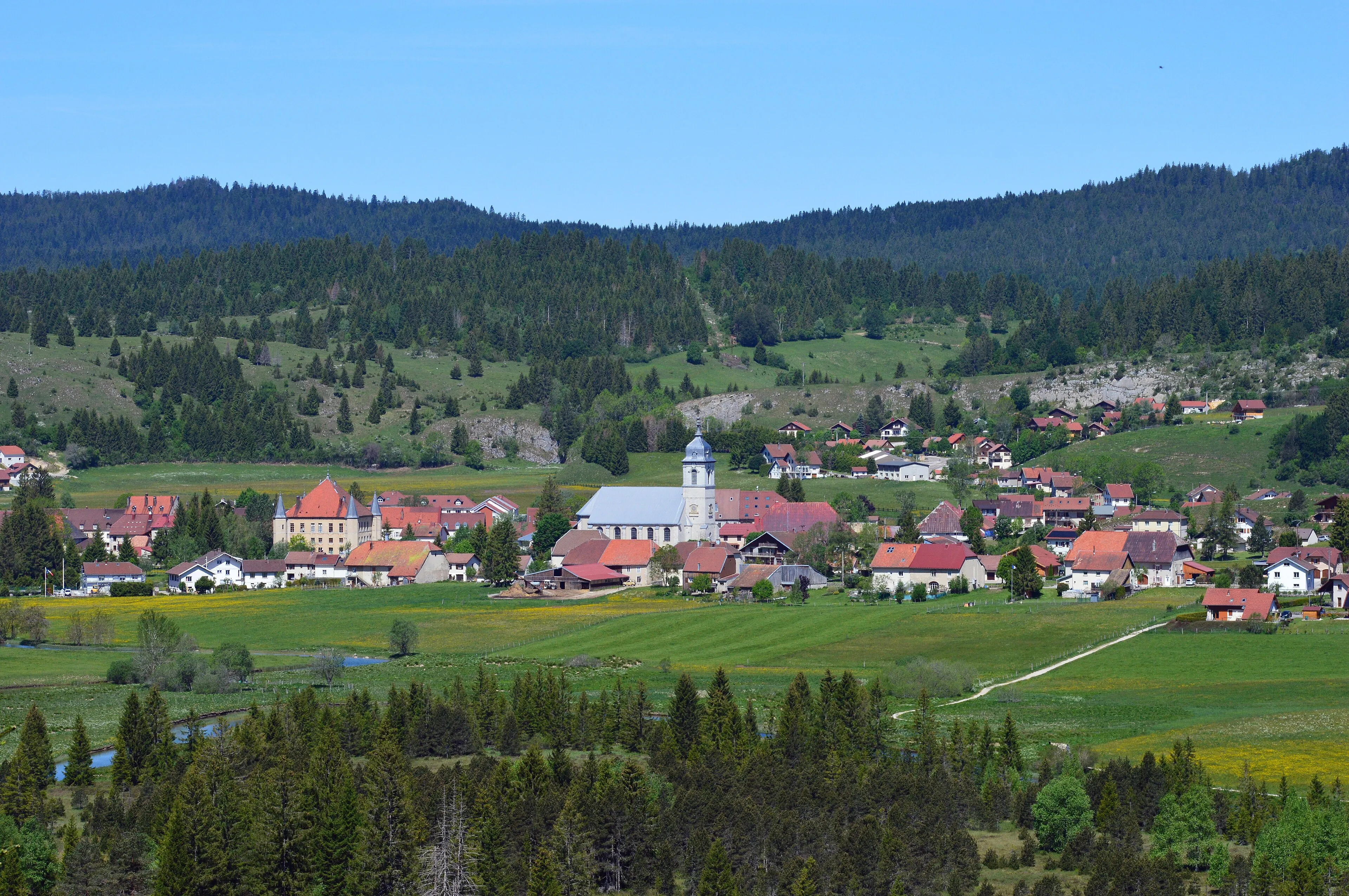 Vue de Mouthe