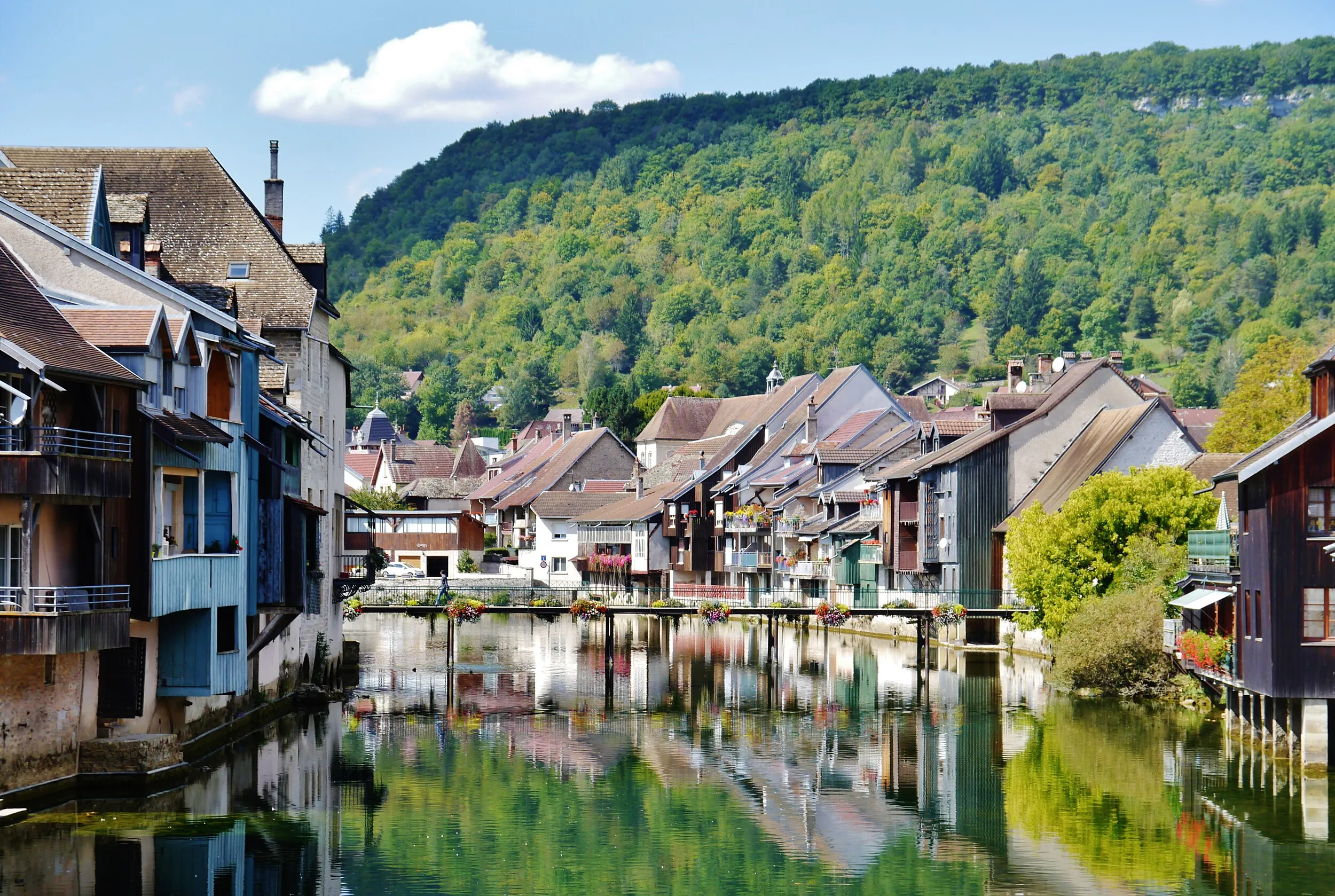Vue de Ornans