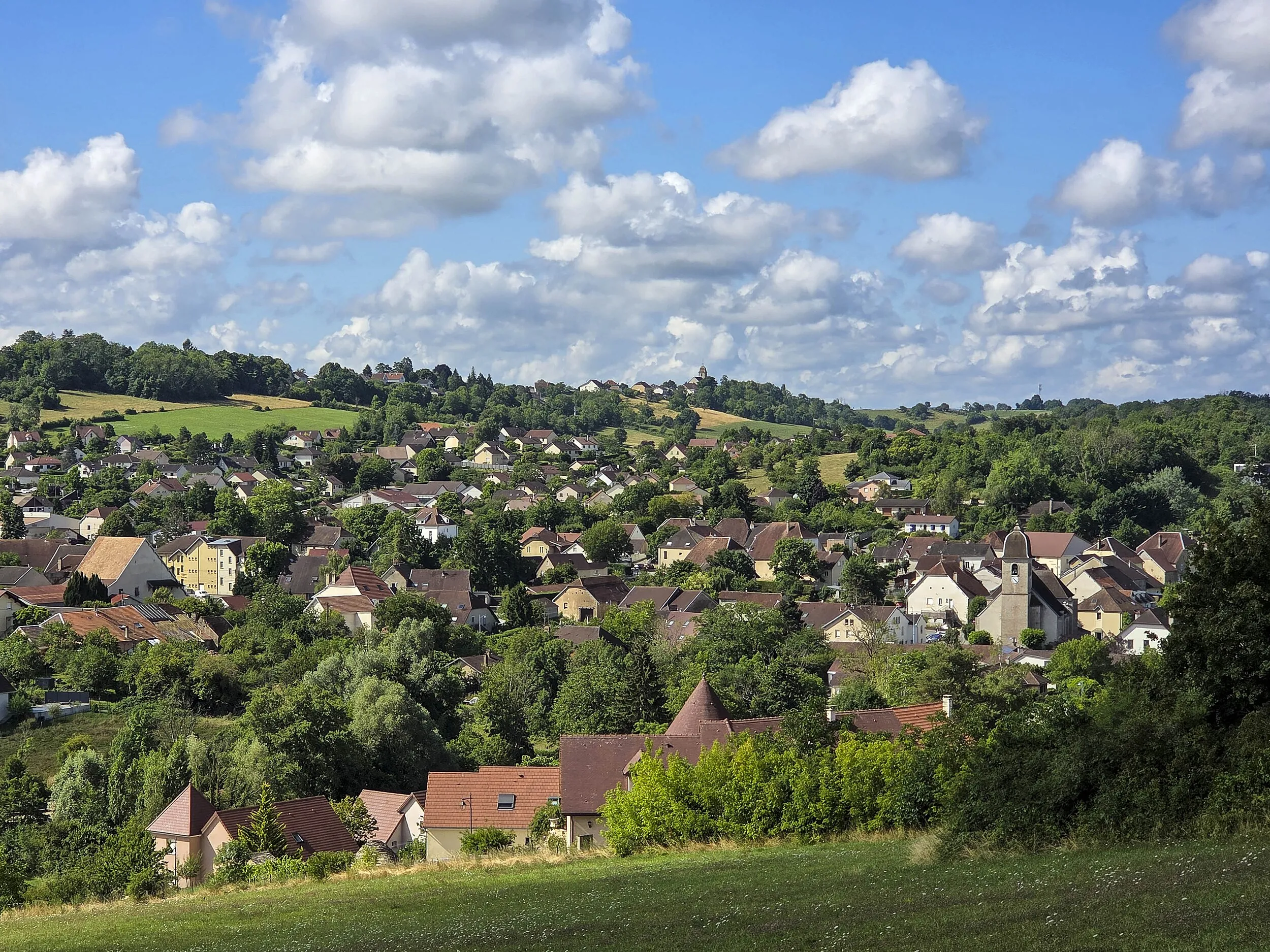 Vue de Pouilley-les-Vignes