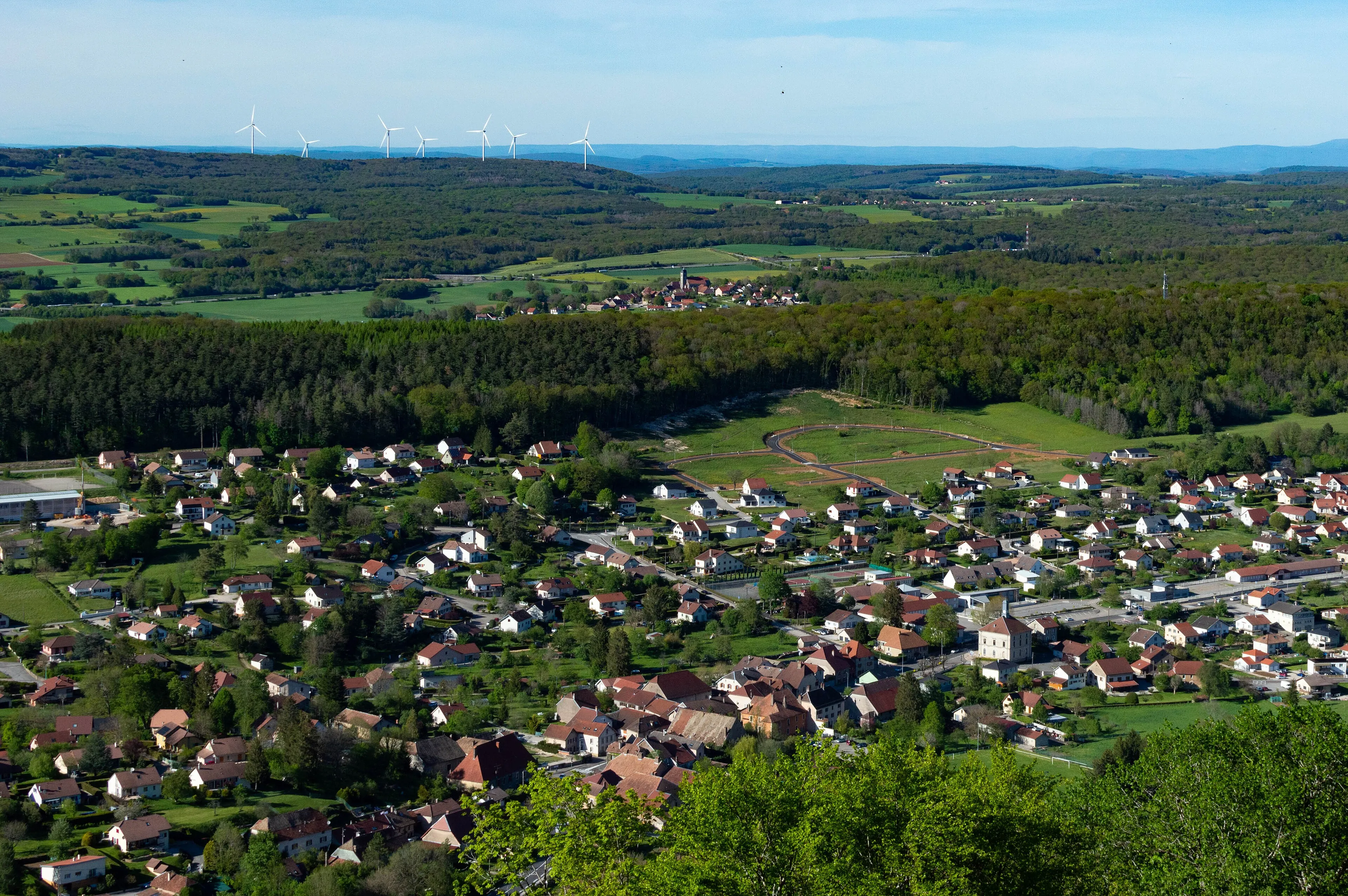 Vue de Roulans
