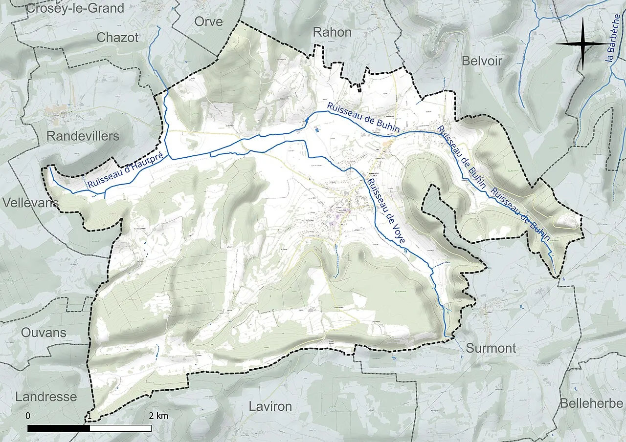 Vue de Sancey