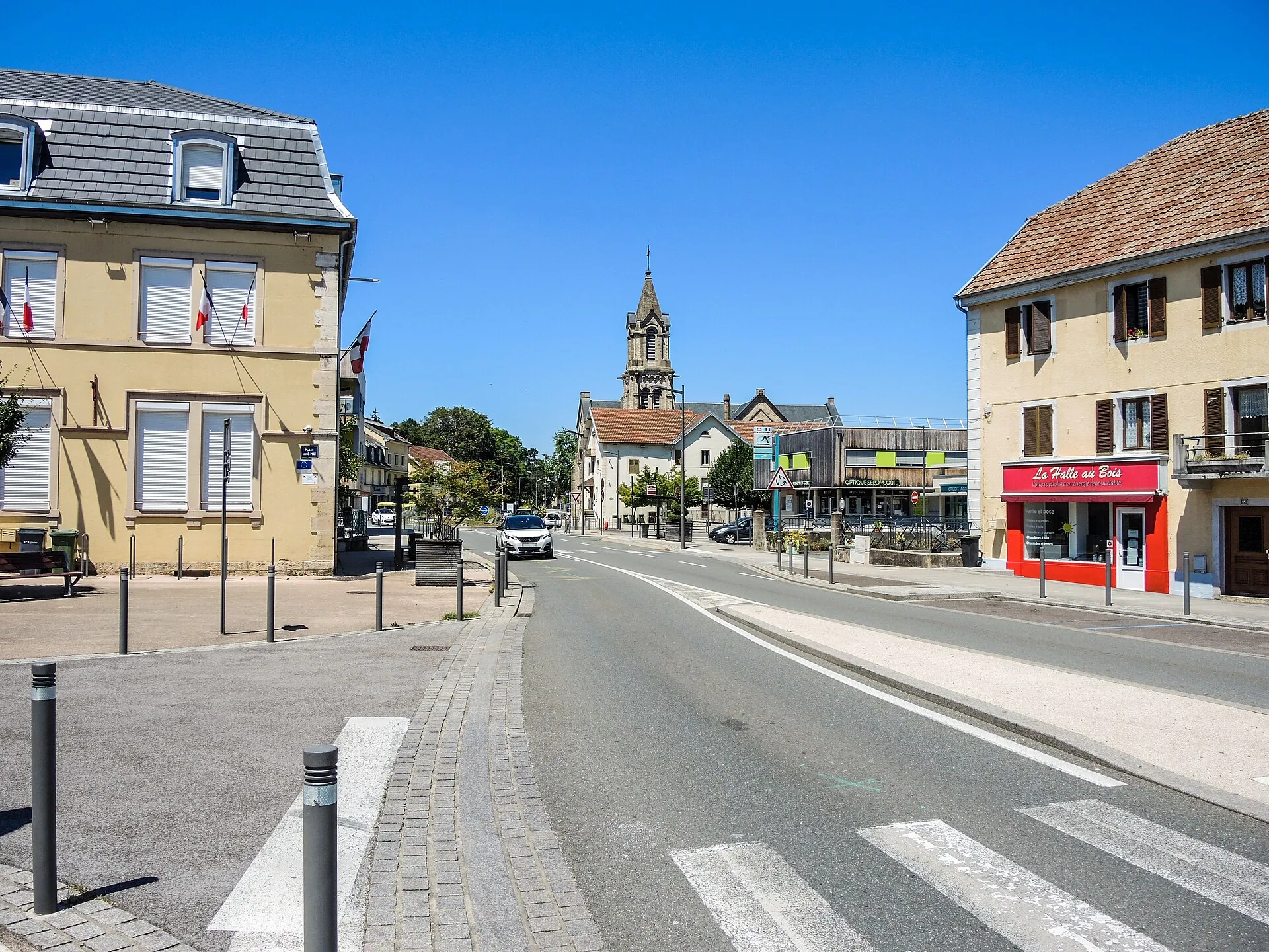 Vue de Seloncourt