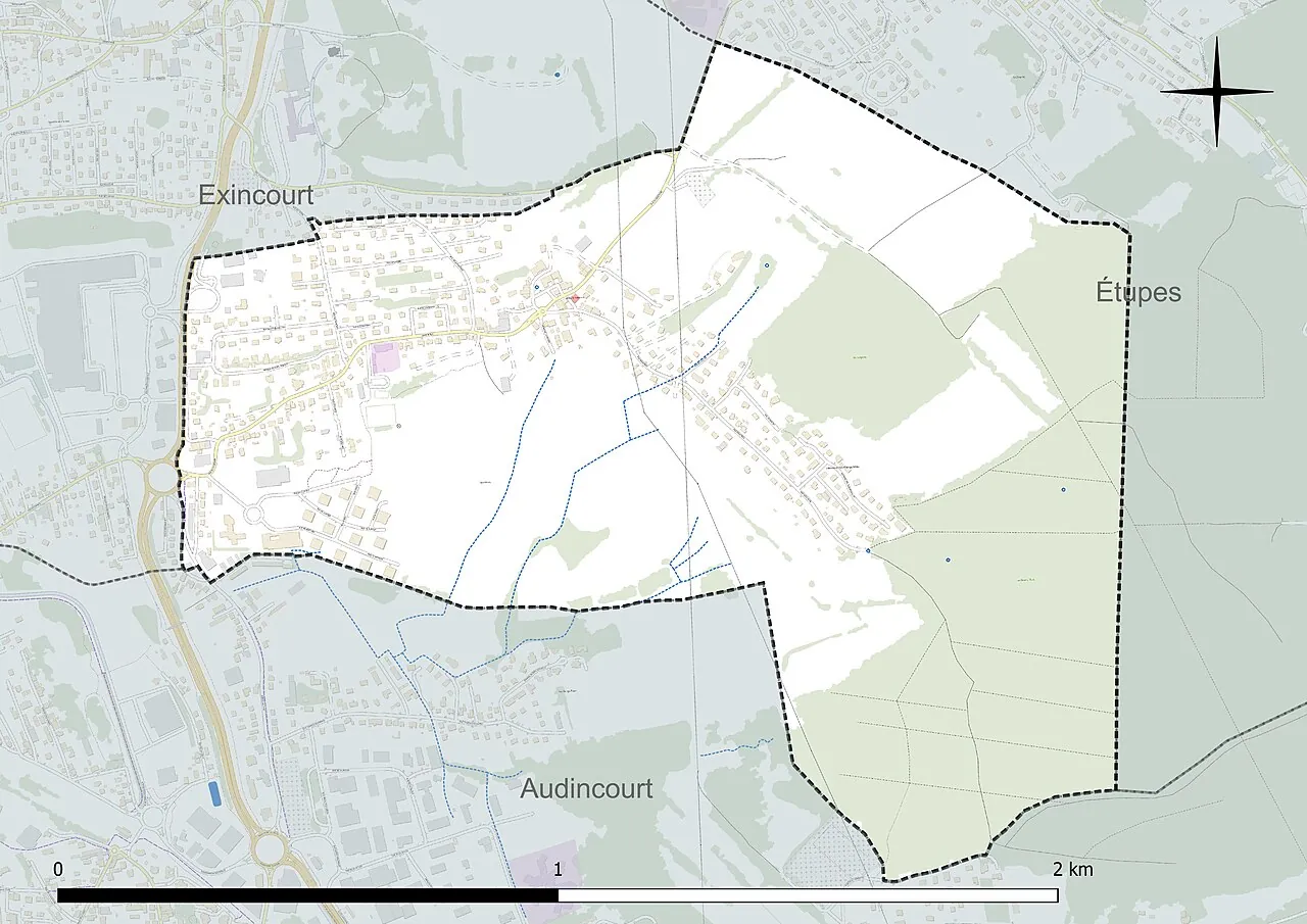 Vue de Taillecourt