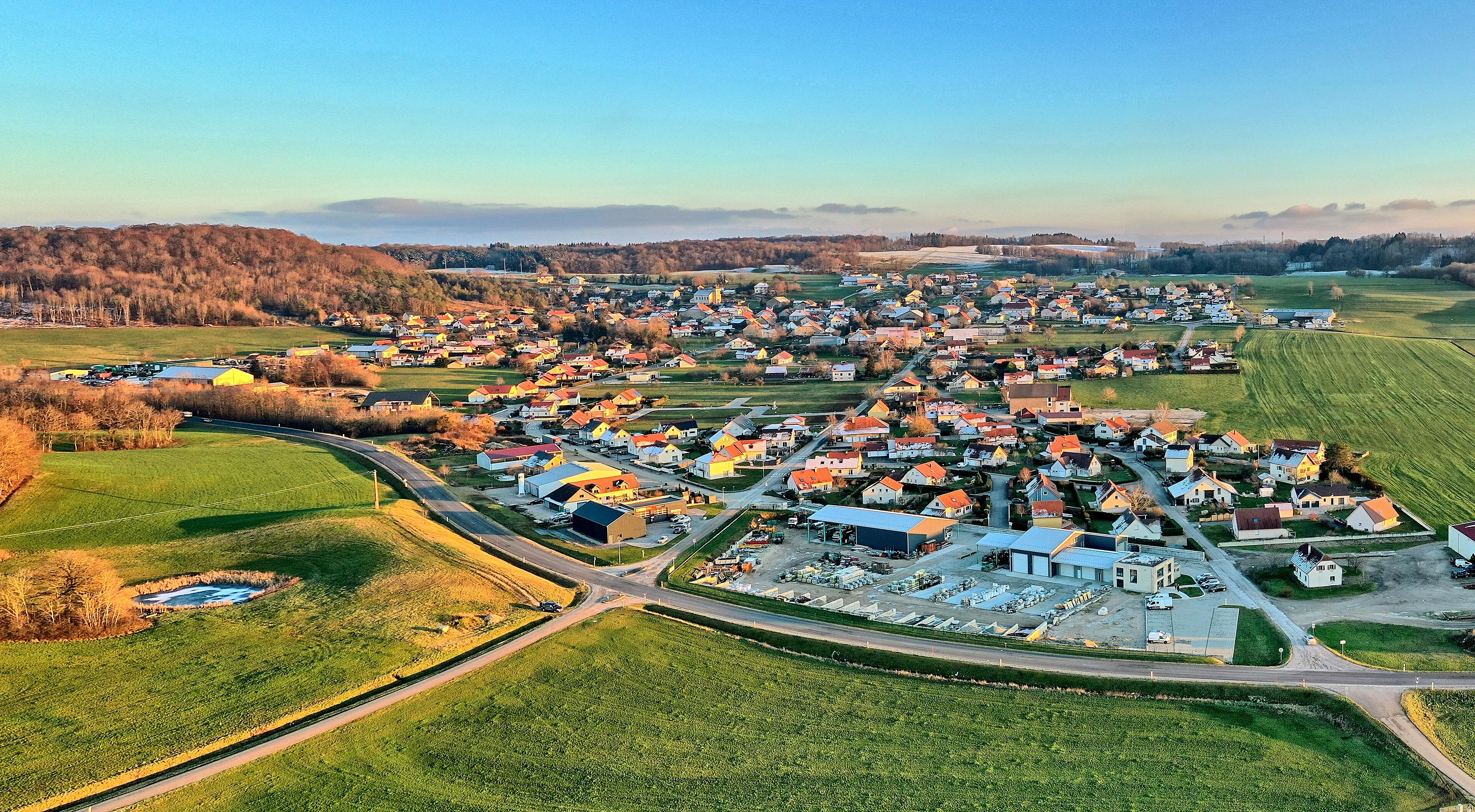 Vue de Tarcenay-Foucherans