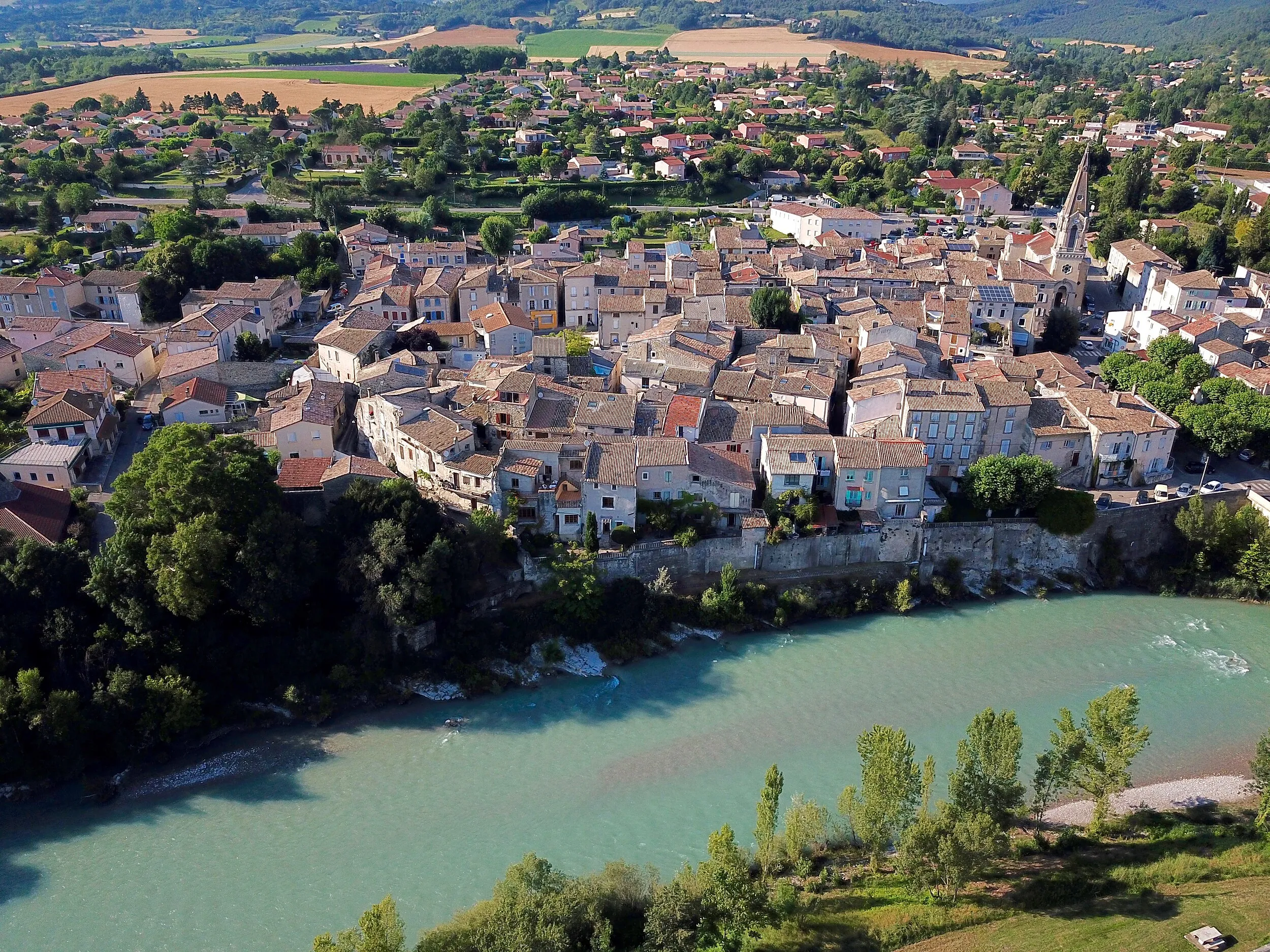 Vue de Aouste-sur-Sye