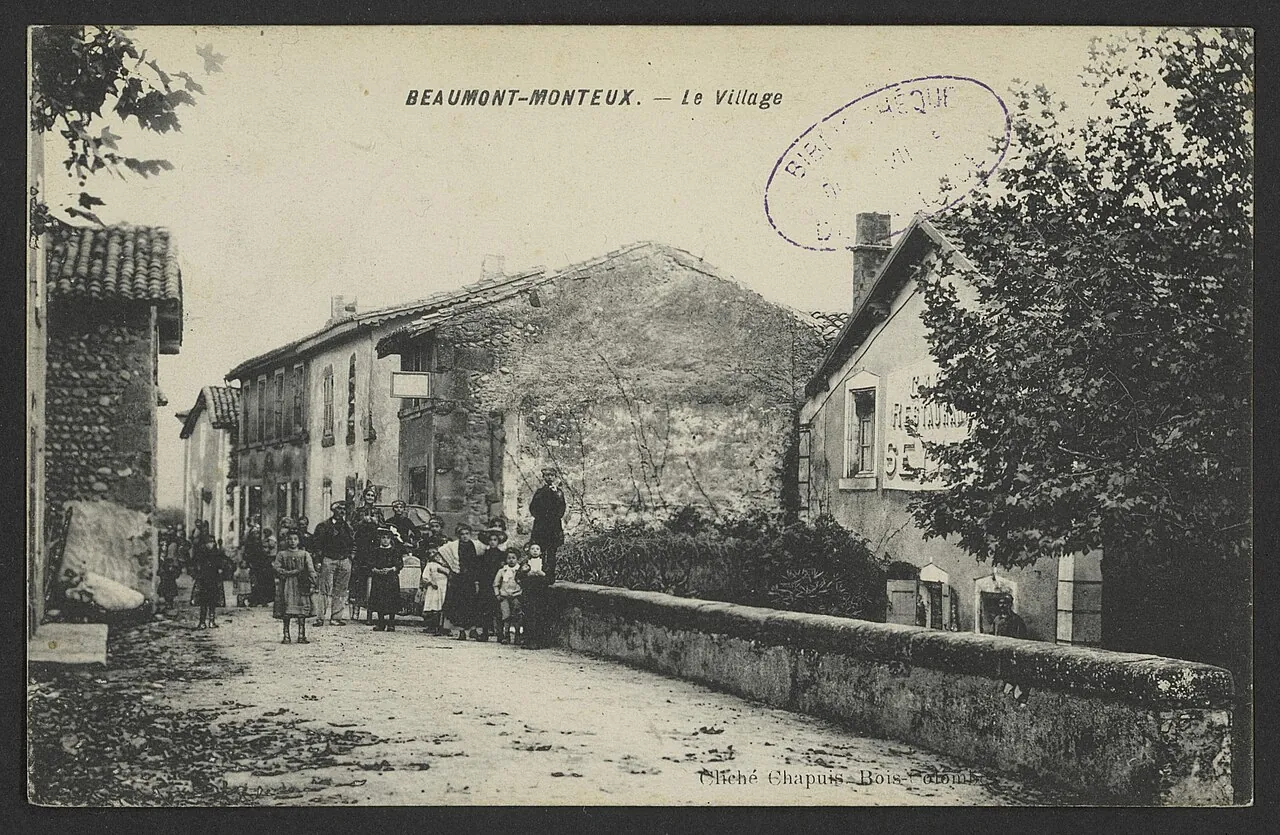 Vue de Beaumont-Monteux