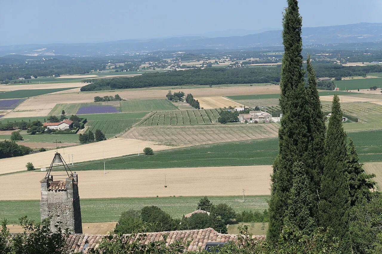 Vue de La Bégude-de-Mazenc