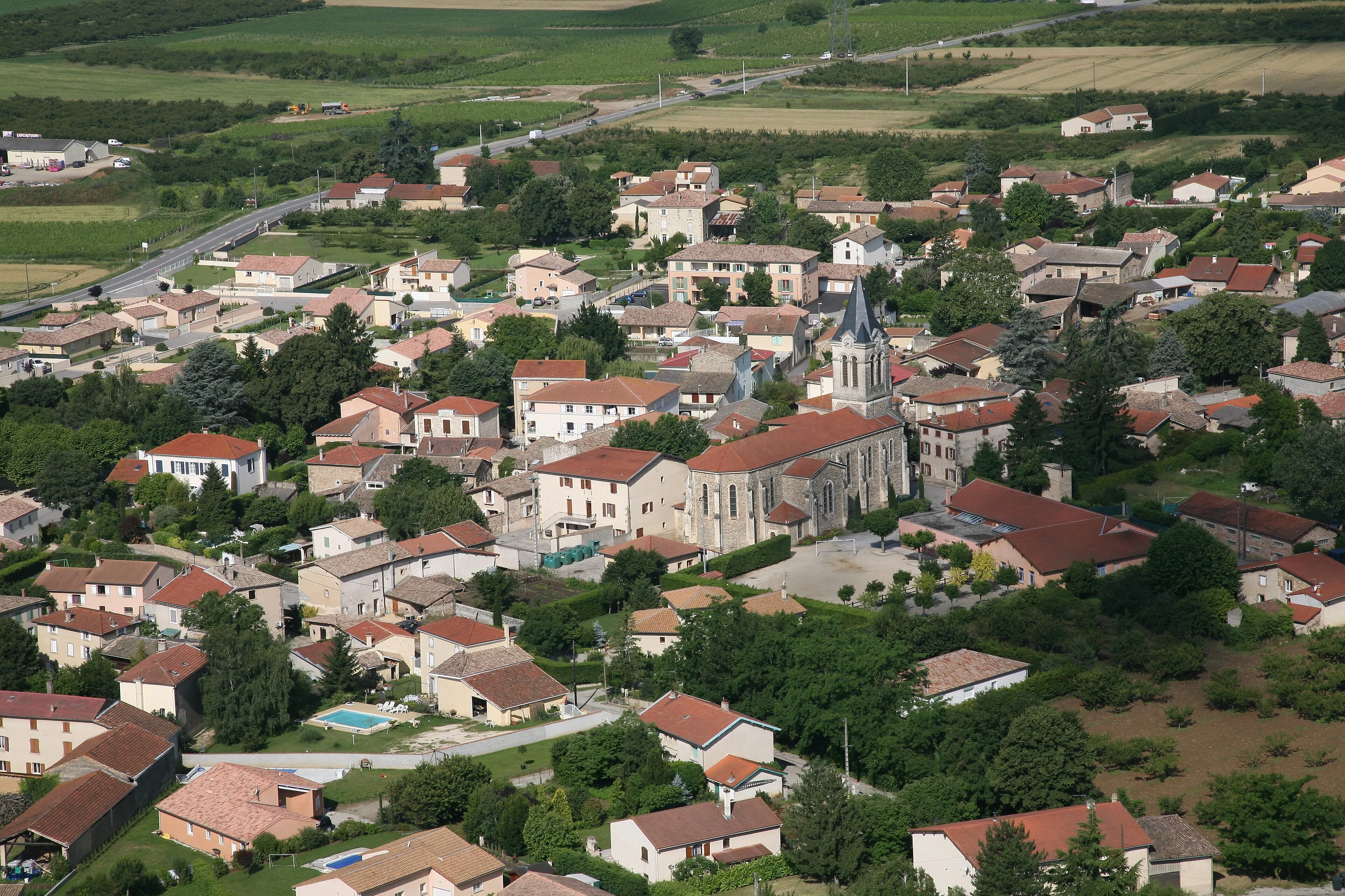 Vue de Chanos-Curson