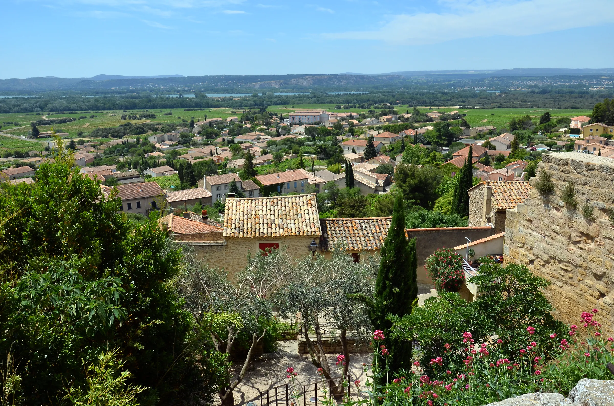 Vue de Châteauneuf-du-Rhône