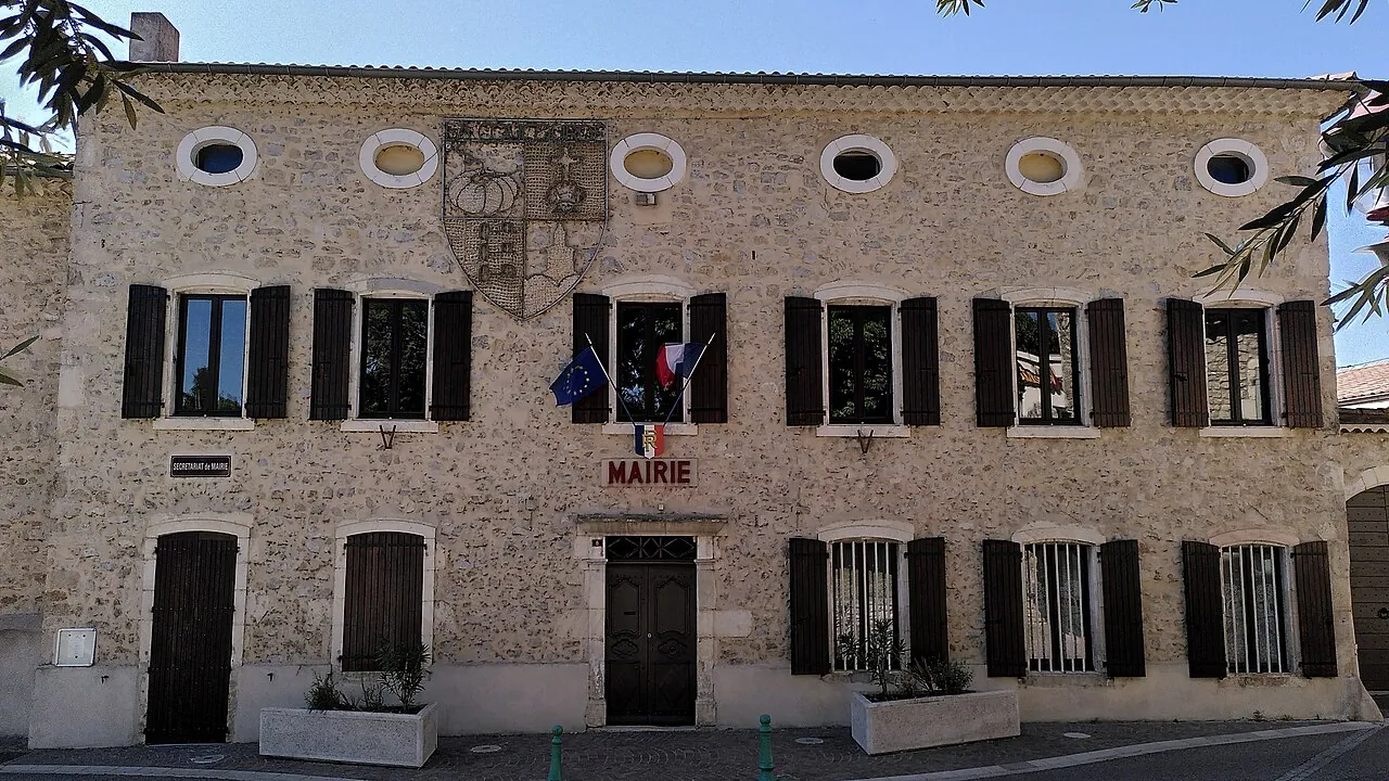 Vue de La Coucourde