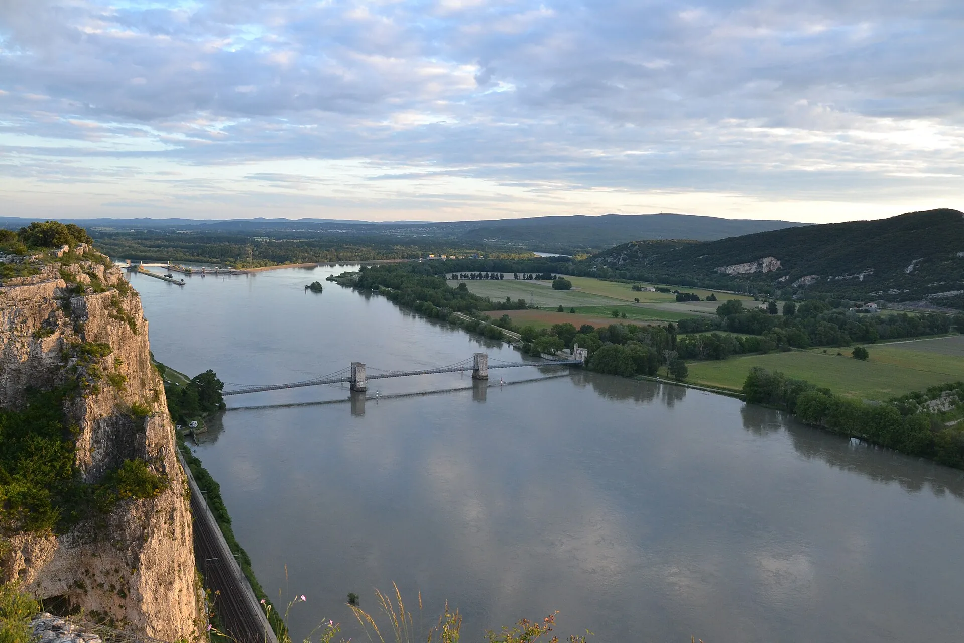 Vue de Donzère