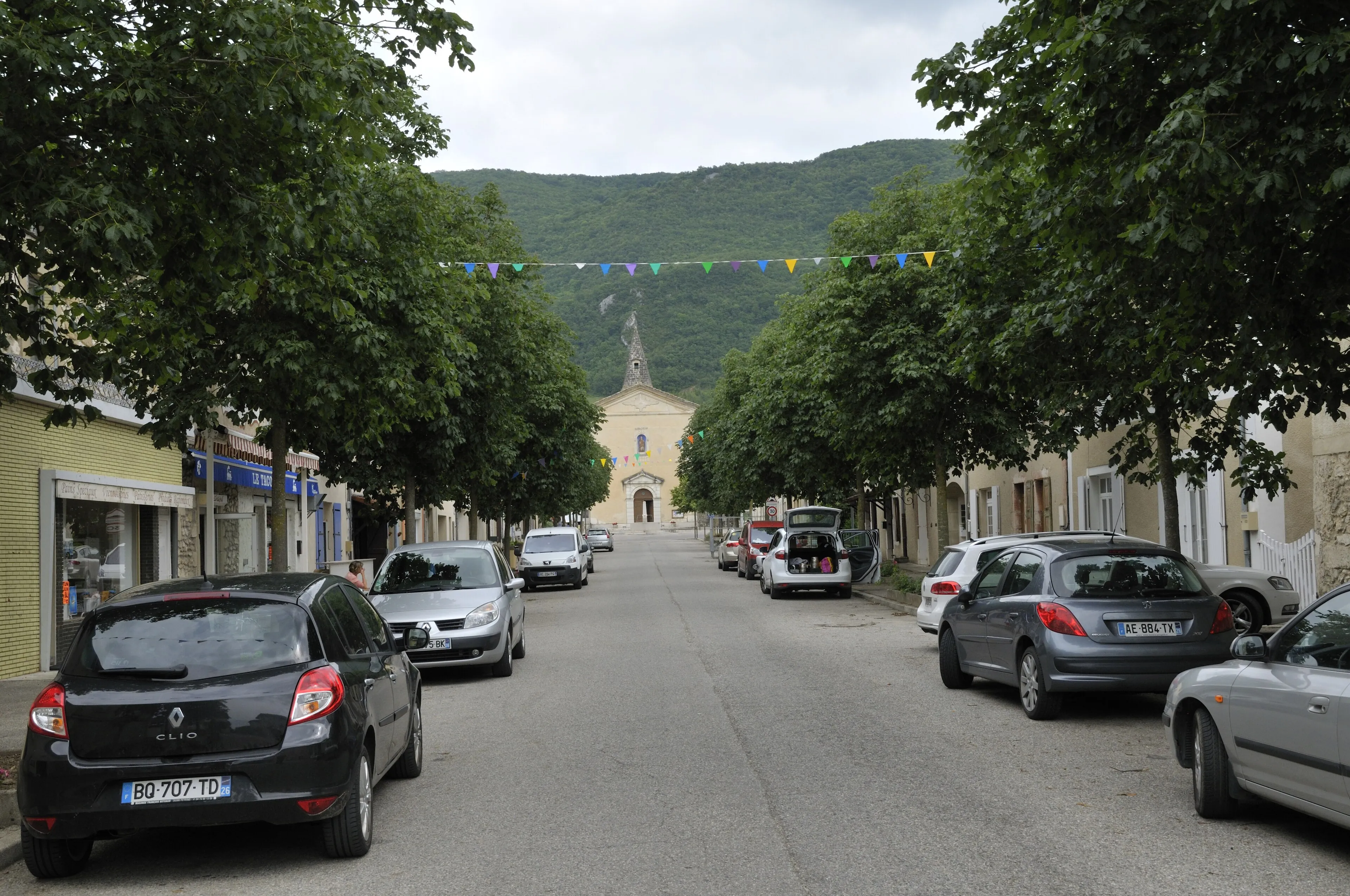 Vue de Hostun