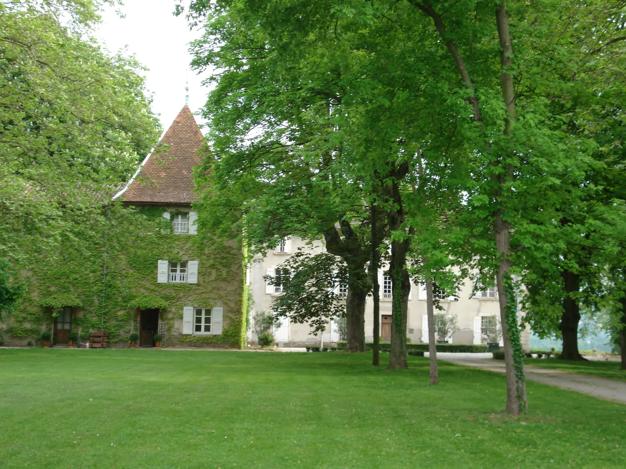 Vue de Lapeyrouse-Mornay