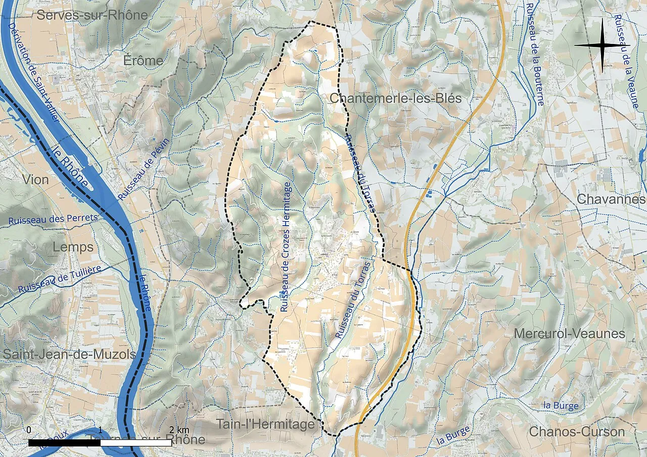 Vue de Larnage