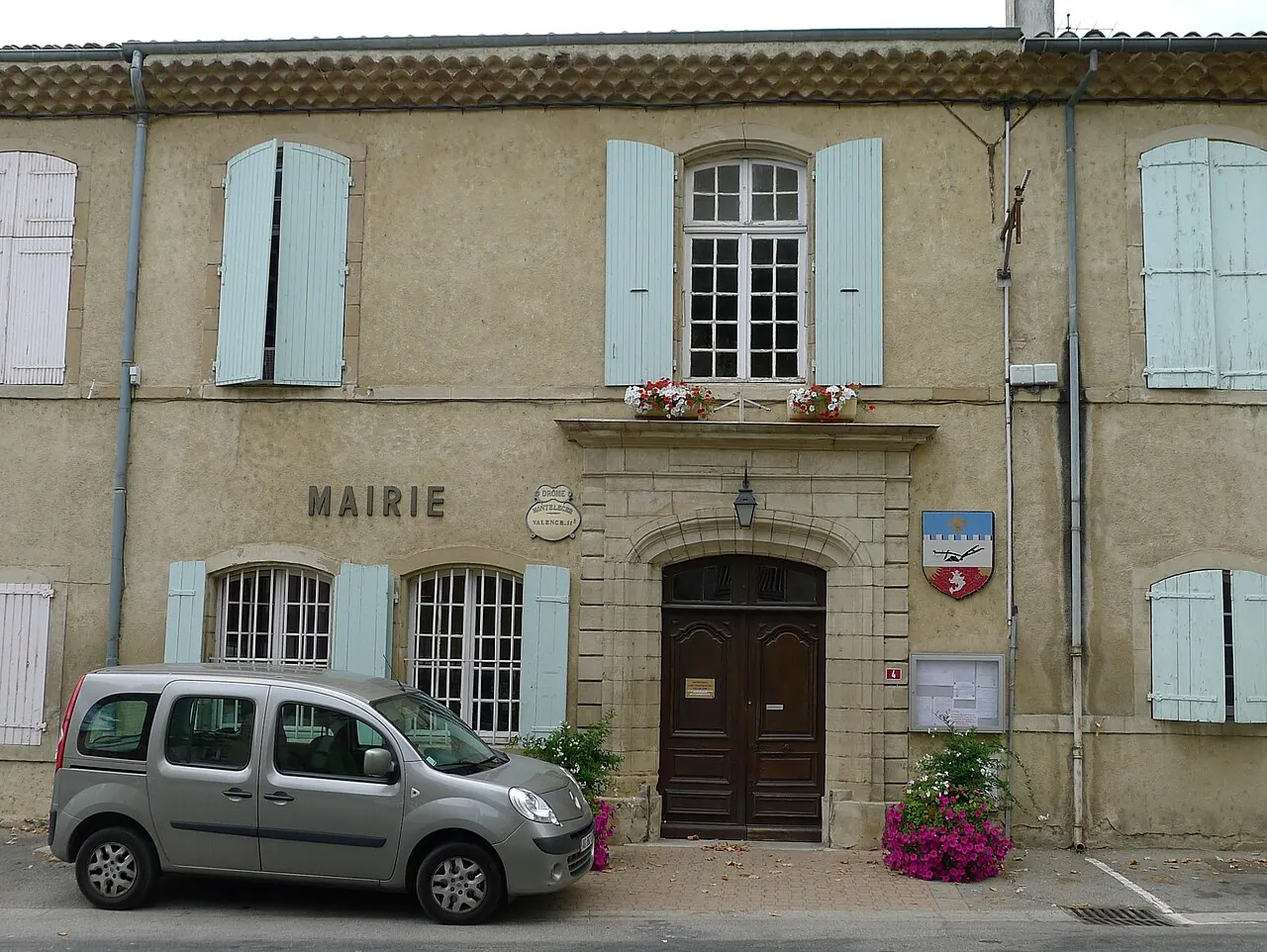 Vue de Montéléger