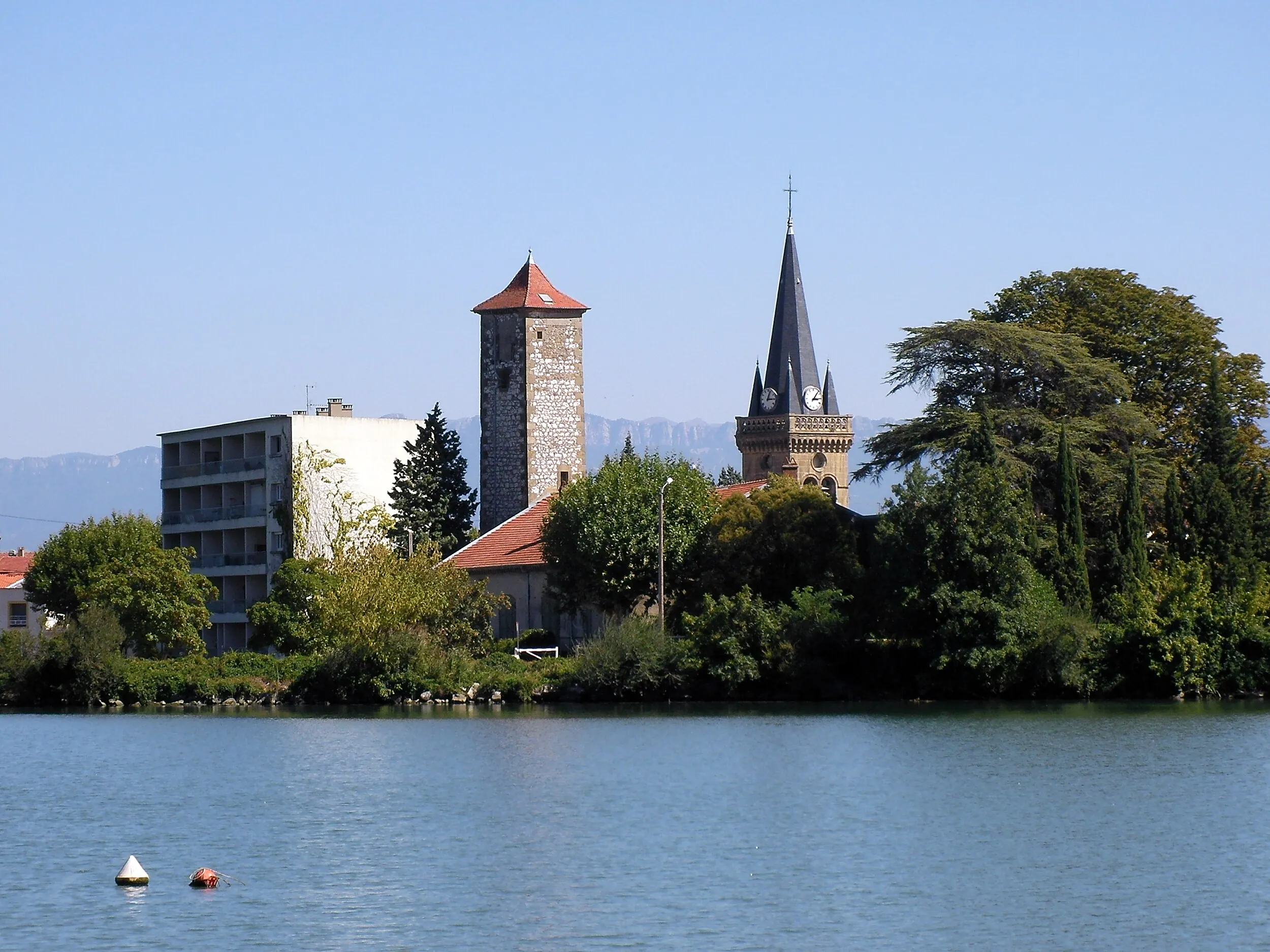 Vue de La Roche-de-Glun