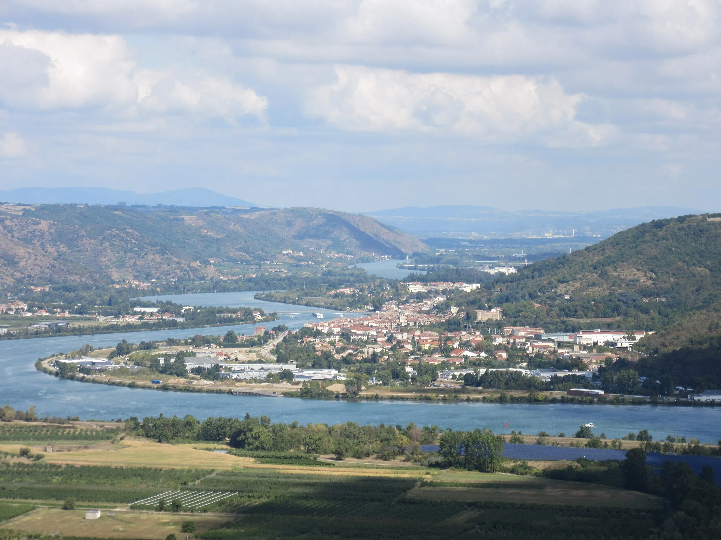 Vue de Saint-Vallier