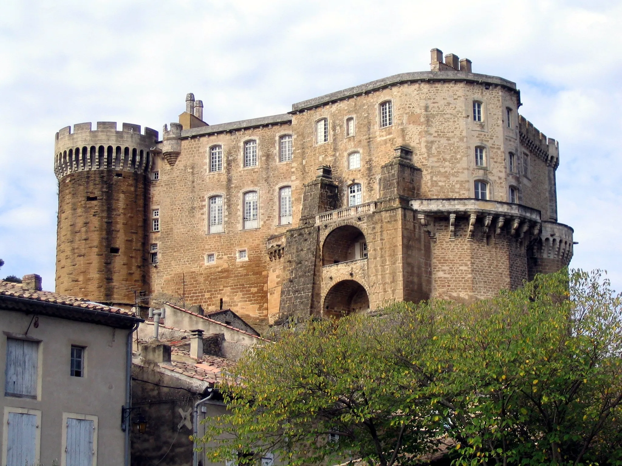 Vue de Suze-la-Rousse