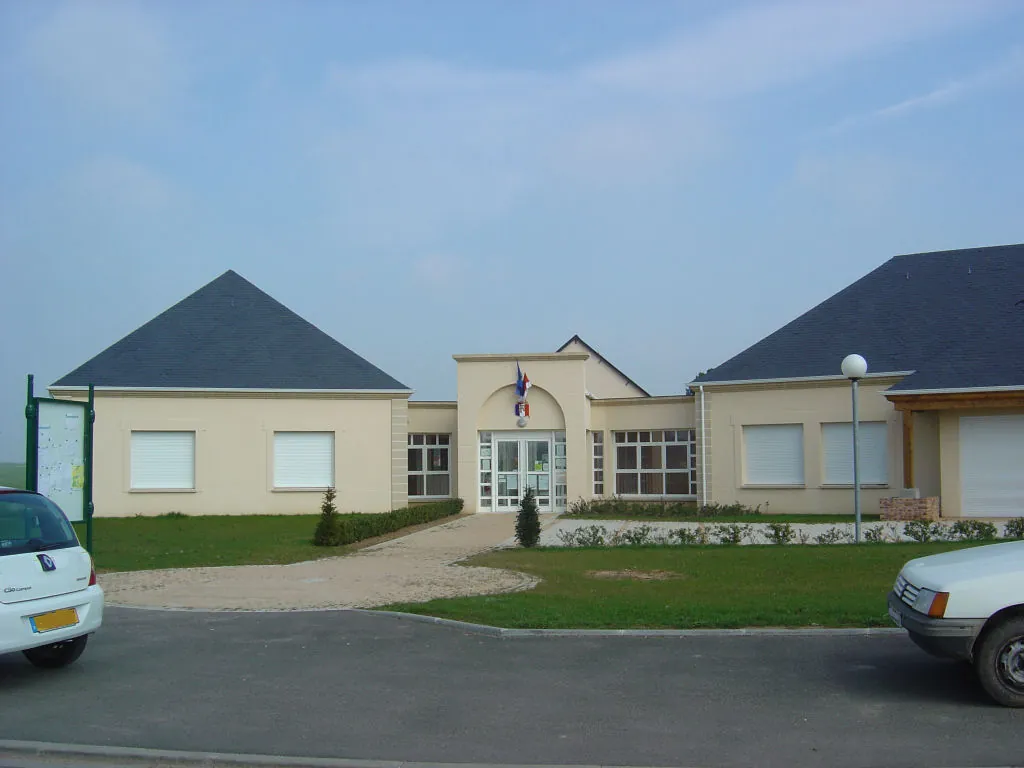 Vue de Angerville-la-Campagne
