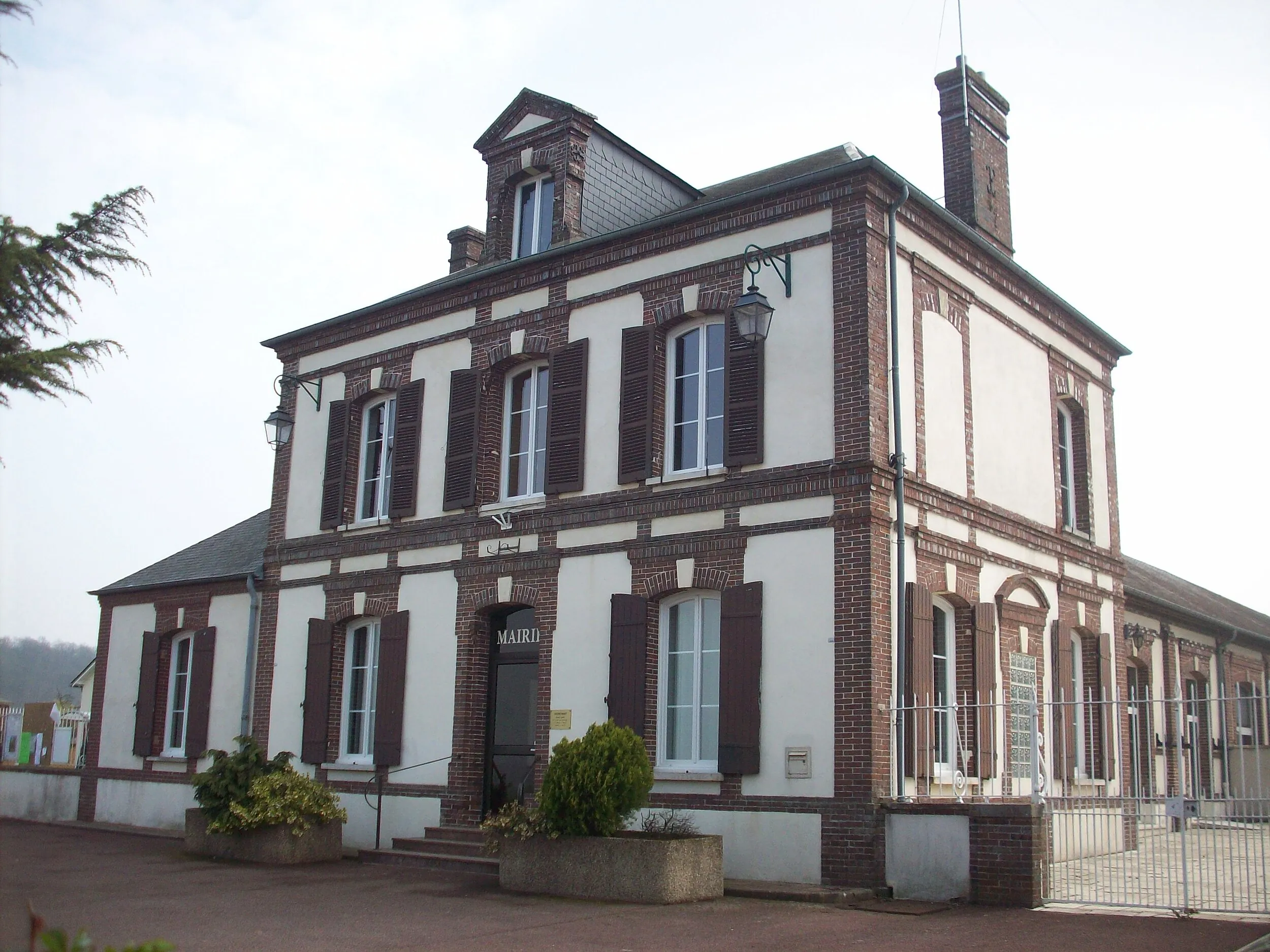 Vue de Arnières-sur-Iton