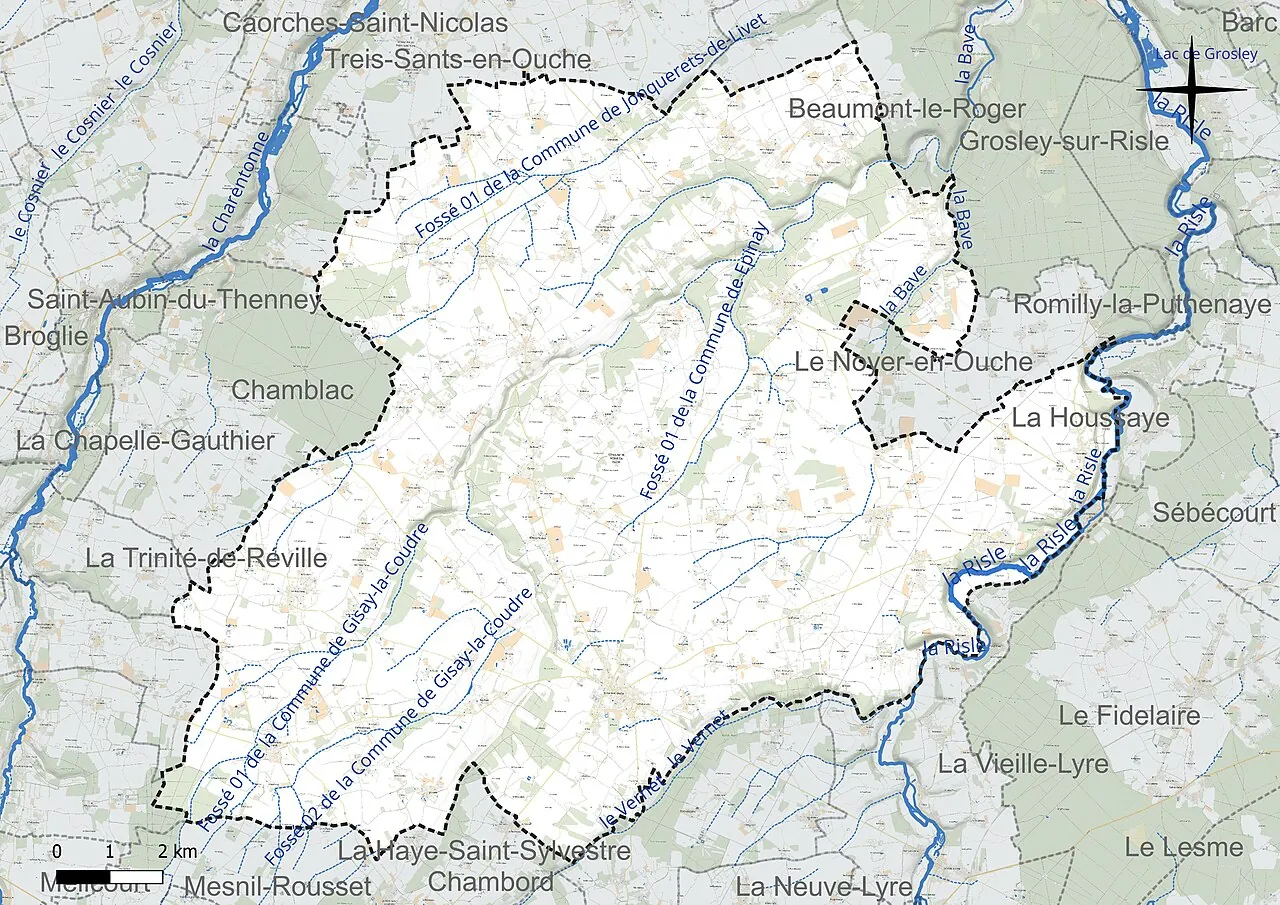Vue de Mesnil-en-Ouche