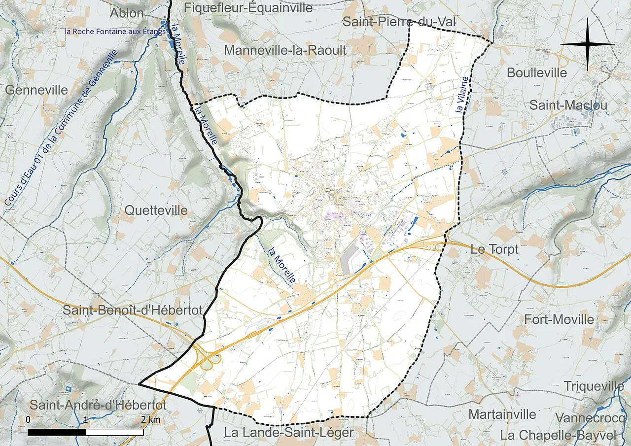 Vue de Beuzeville