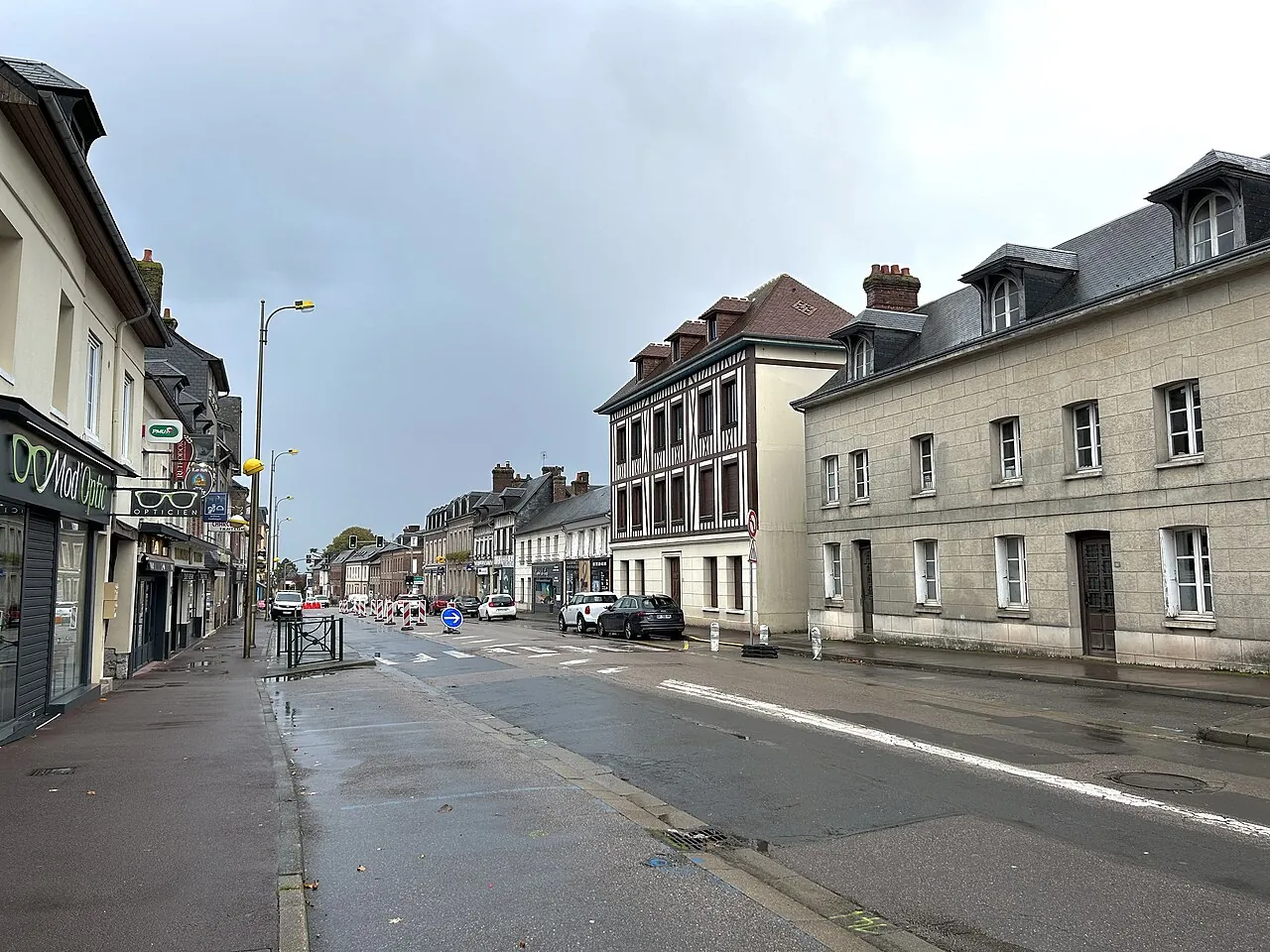 Vue de Bourg-Achard