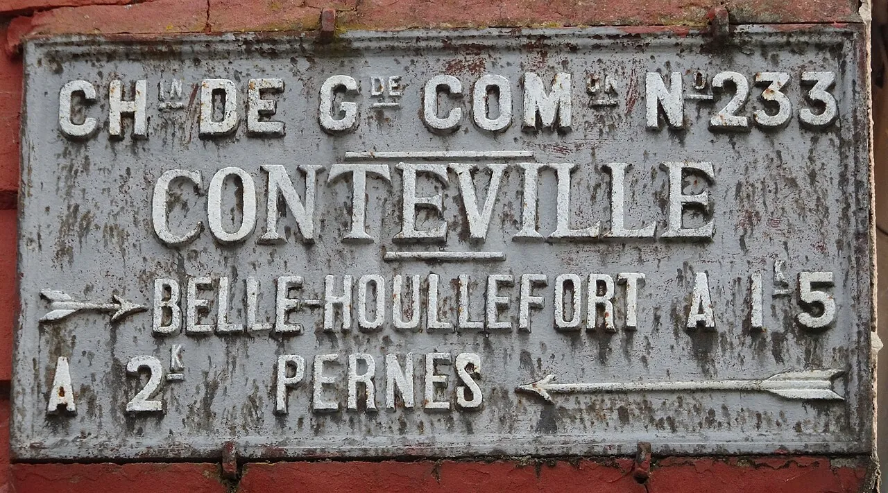 Vue de Conteville