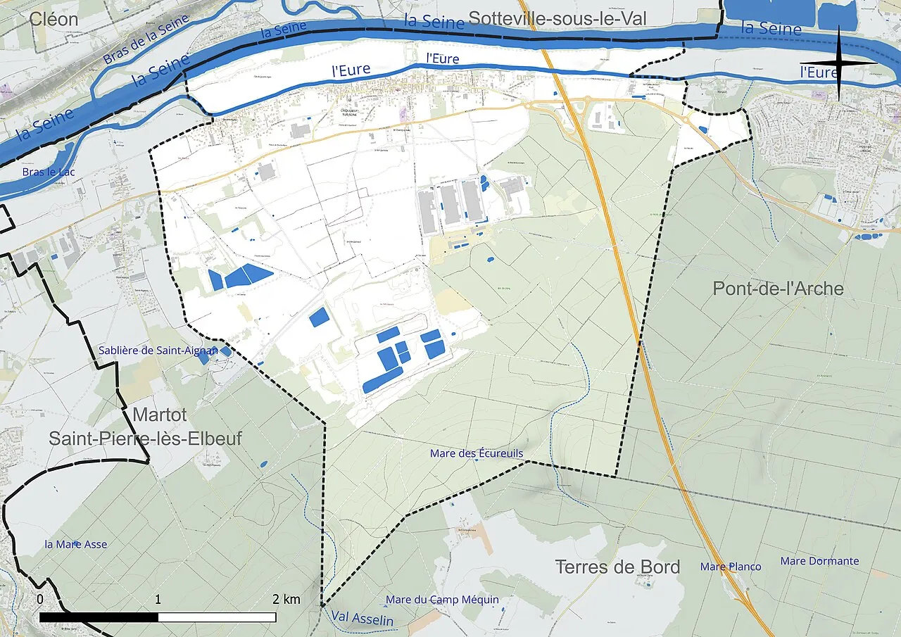 Vue de Criquebeuf-sur-Seine