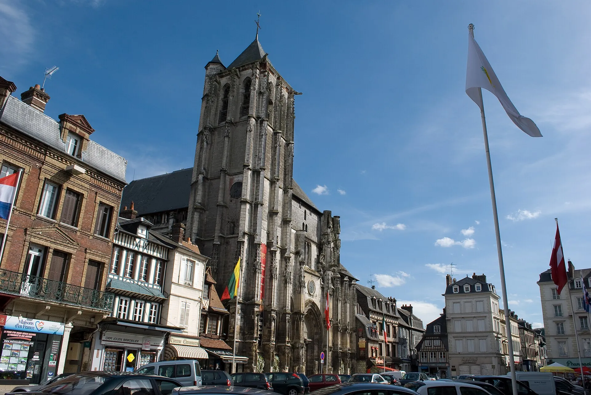 Vue de Pont-Audemer
