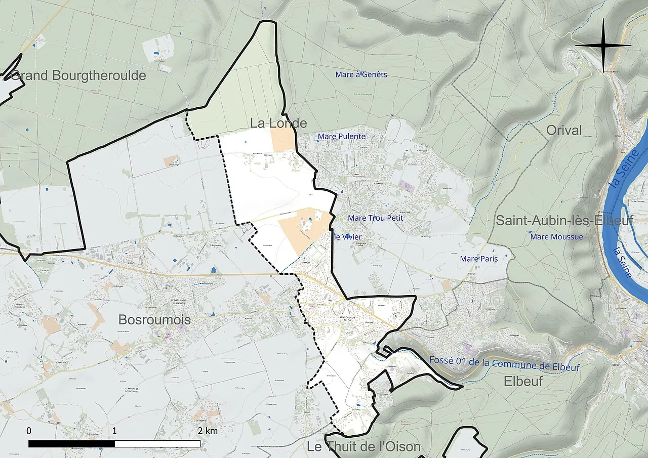 Vue de Saint-Ouen-du-Tilleul