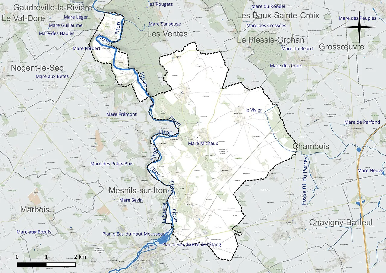 Vue de Sylvains-Lès-Moulins