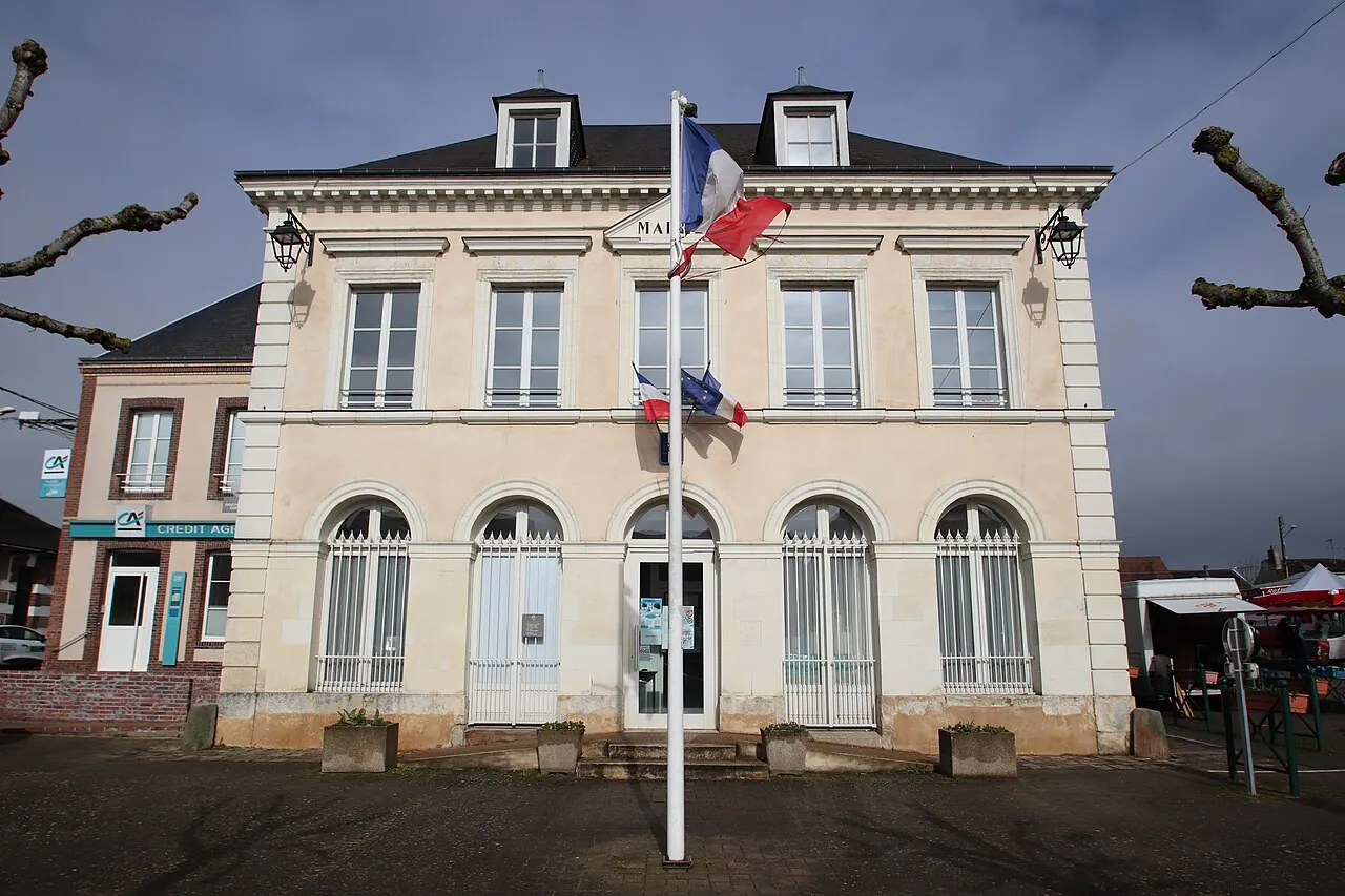 Vue de La Bazoche-Gouet