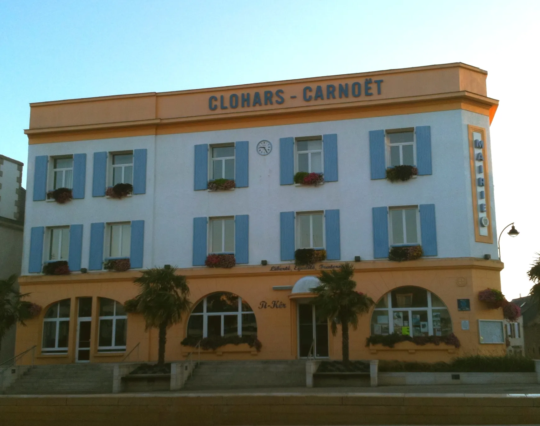 Vue de Clohars-Carnoët