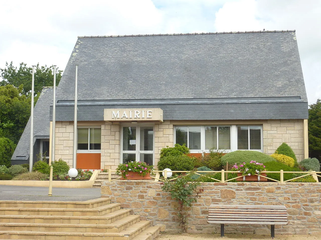 Vue de Kersaint-Plabennec